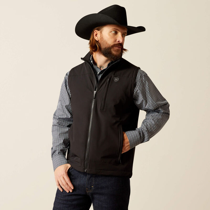 Chaleco Ariat Pioneer StretchShell Black Caballero