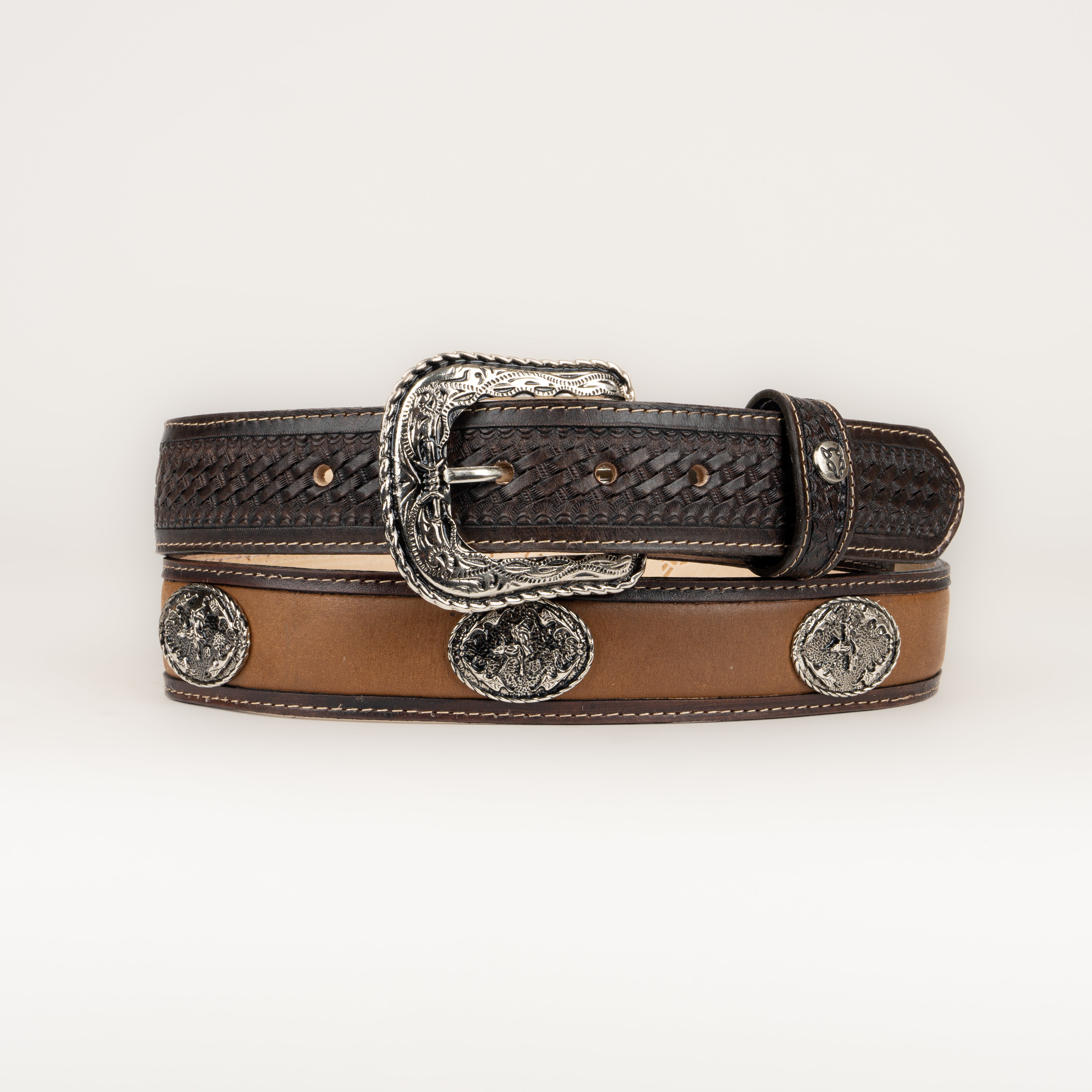 Cinturón Coyote Ranch Conchos Rodeo Caballero