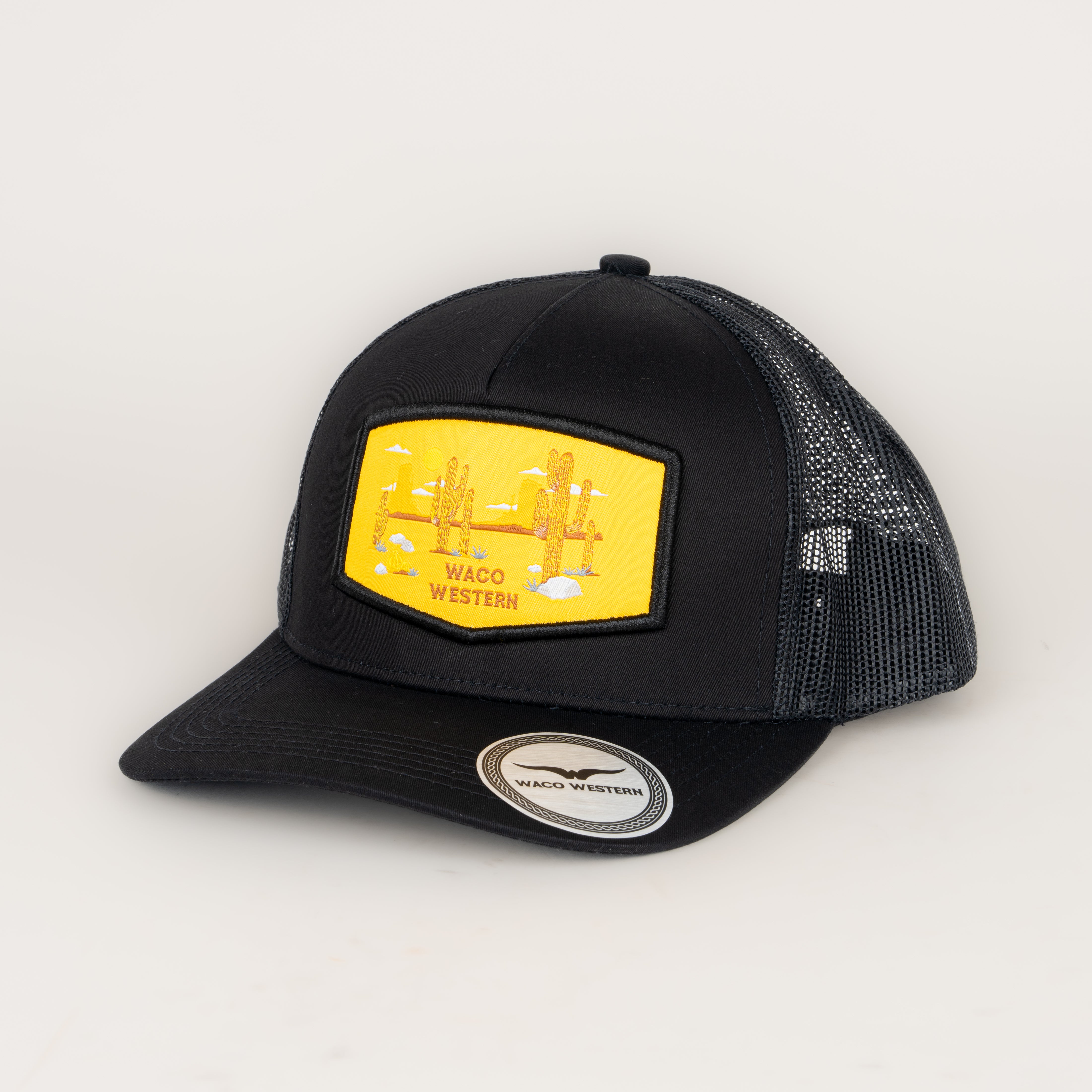 Gorra Waco Western Killeen Negro