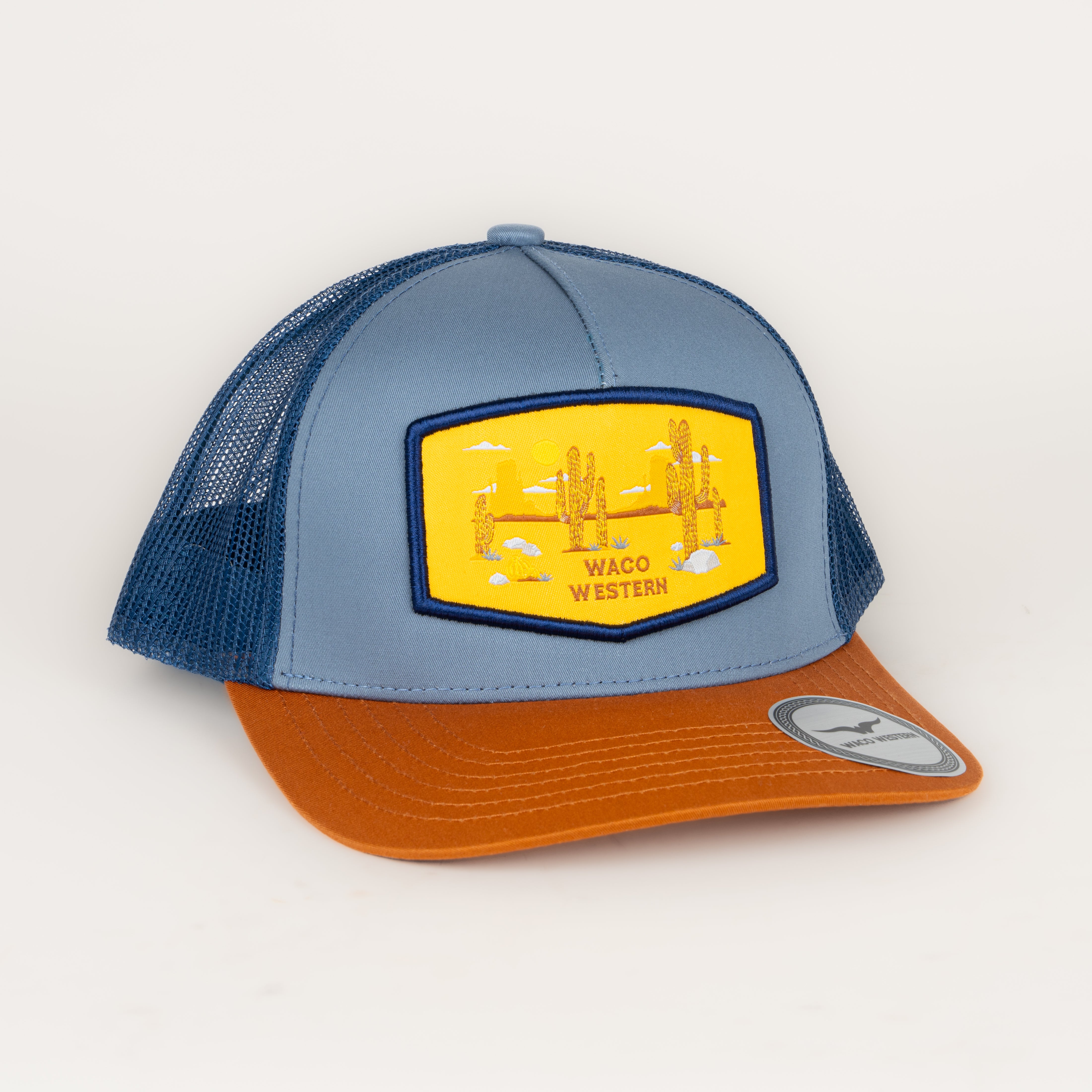 Gorra Waco Western Killeen Azul Shedron