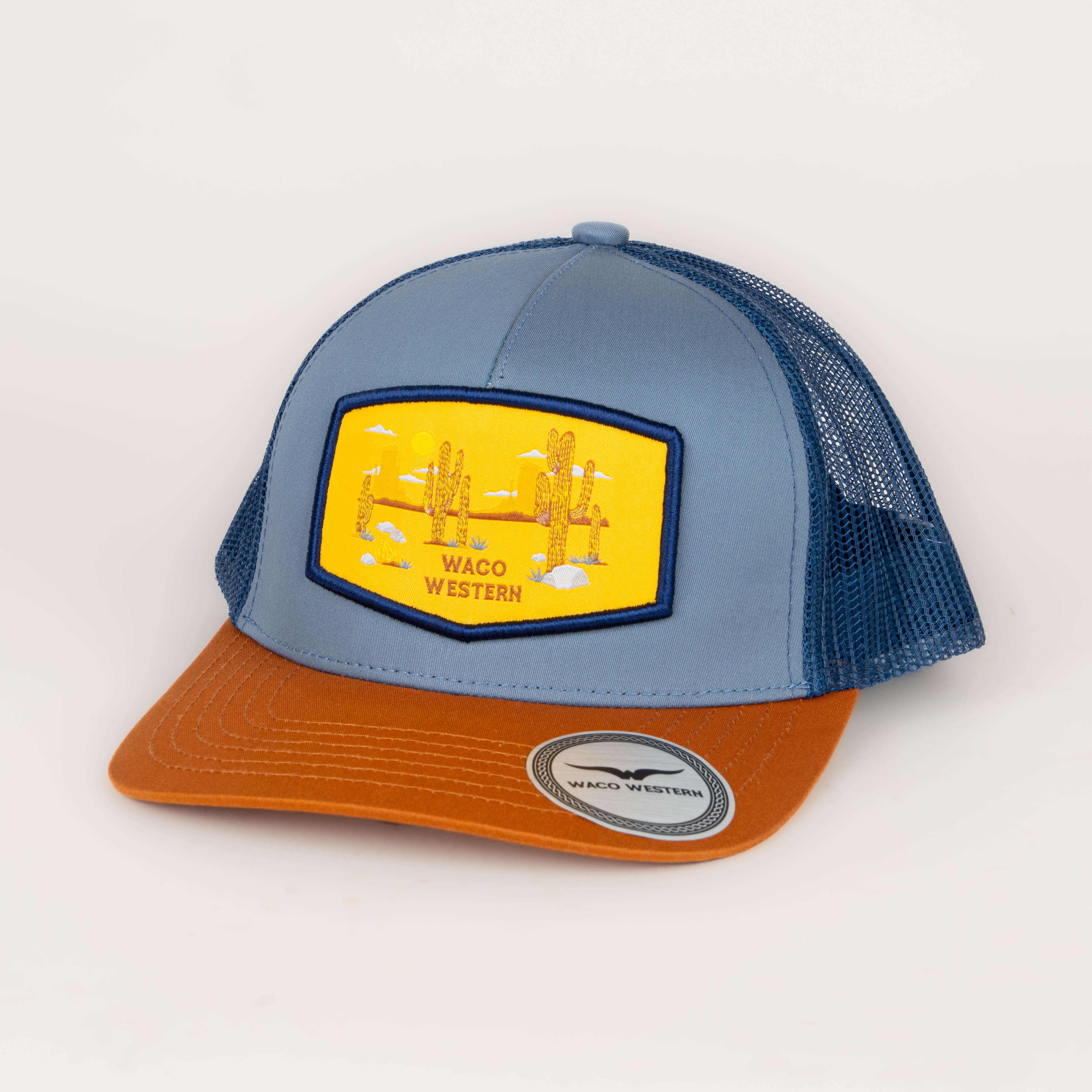 Gorra Waco Western Killeen Azul Shedron