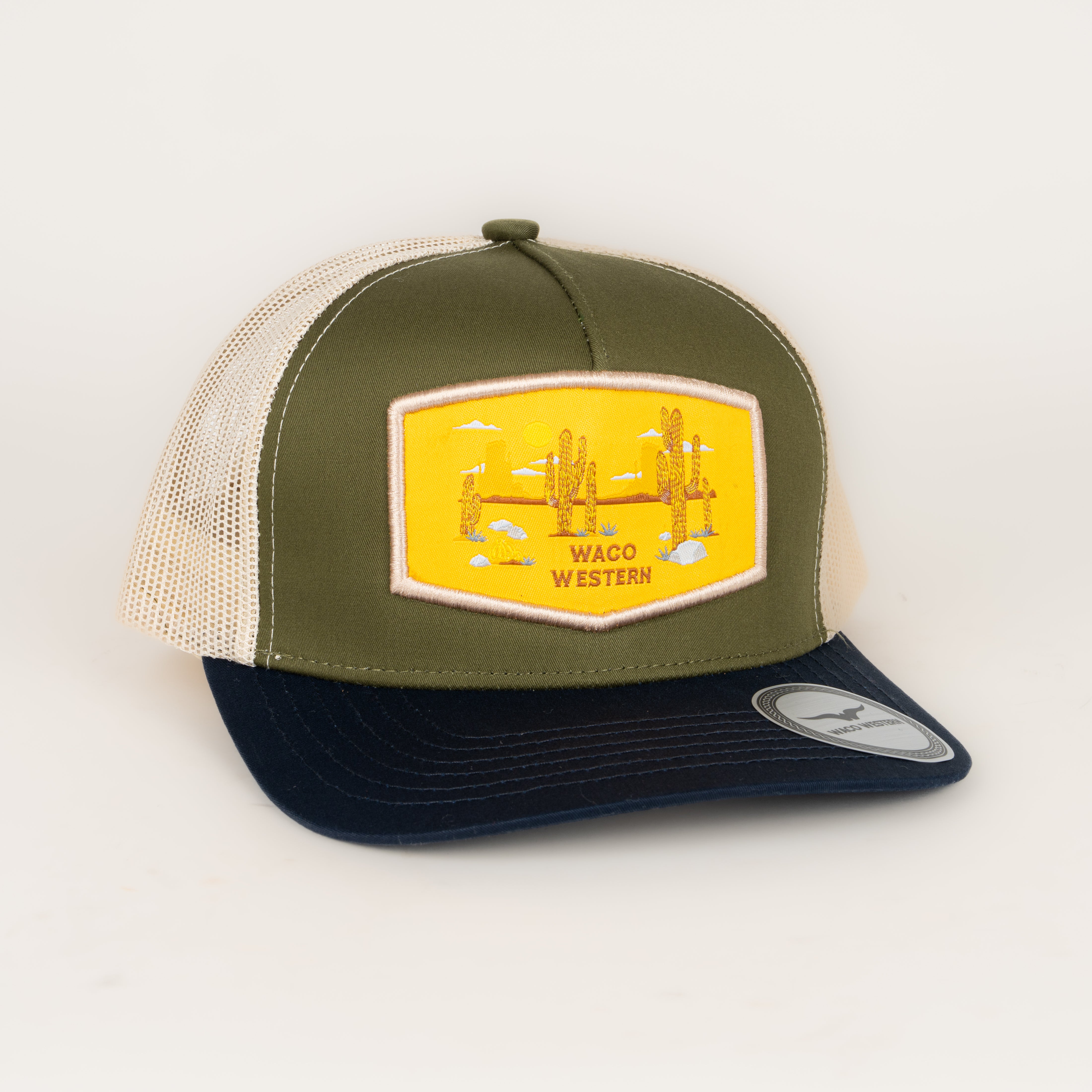 Gorra Waco Western Killeen Negro Olivo