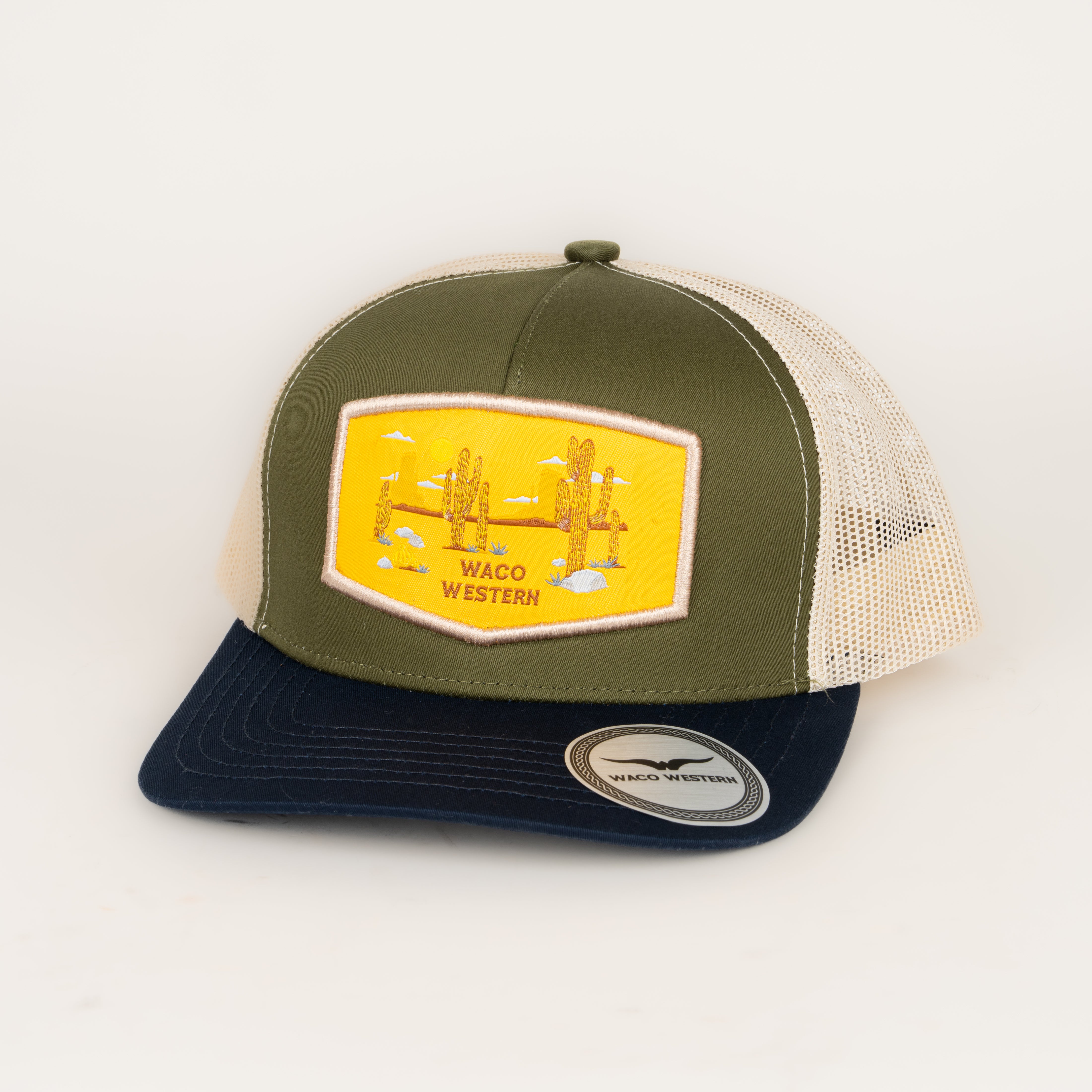 Gorra Waco Western Killeen Negro Olivo