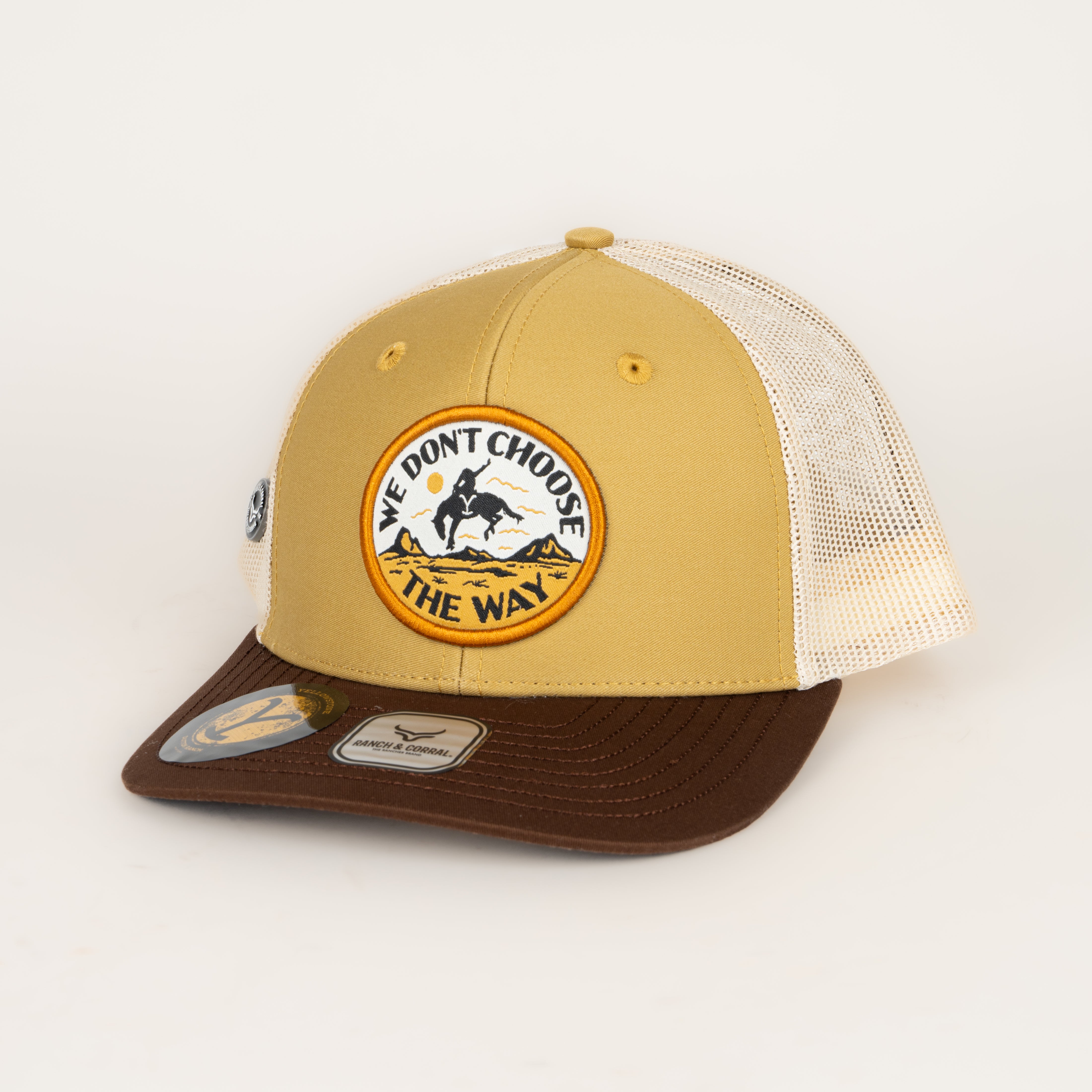 Gorra Ranch & Corral Yellowstone Choco Beige