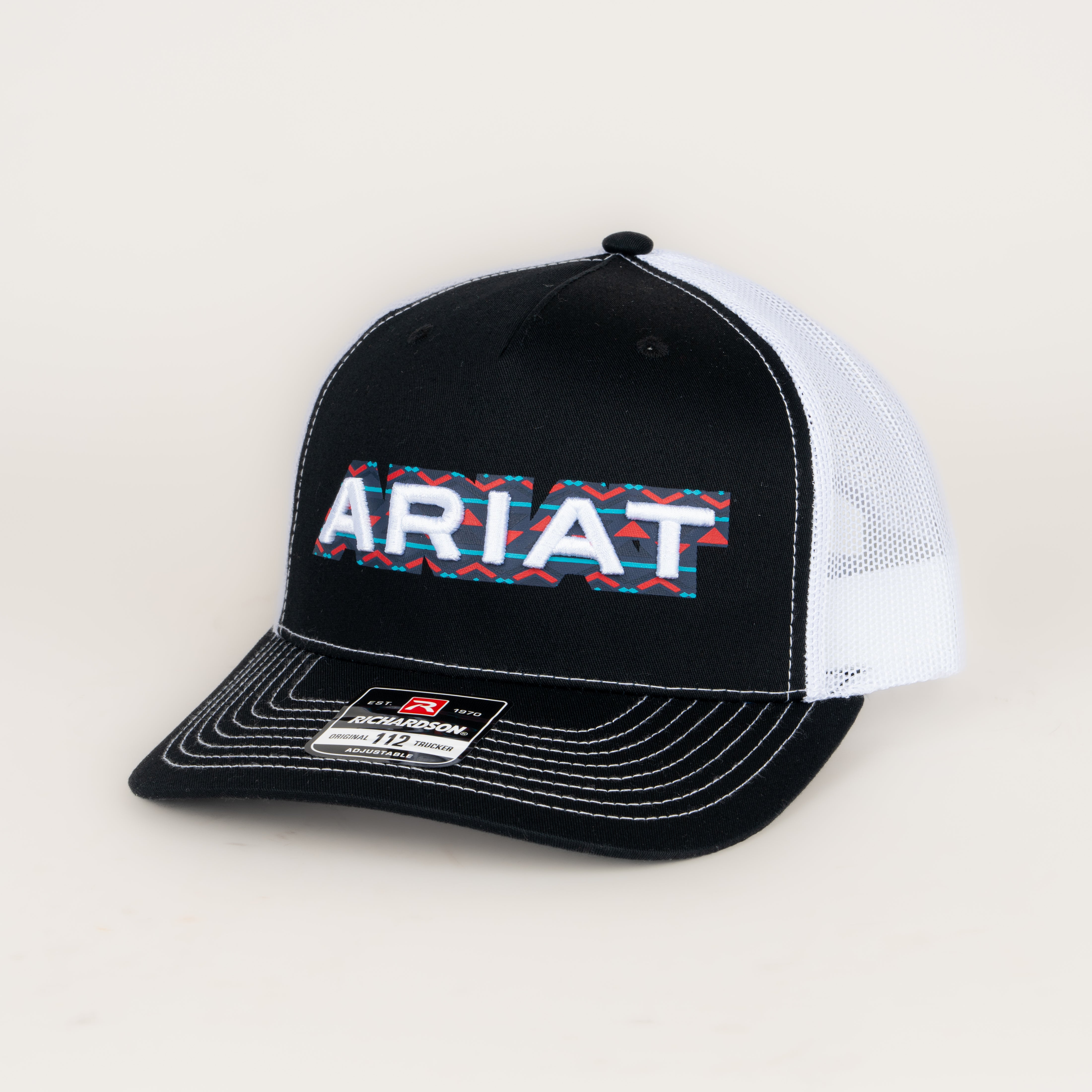 Gorra Ariat Negro Blanco