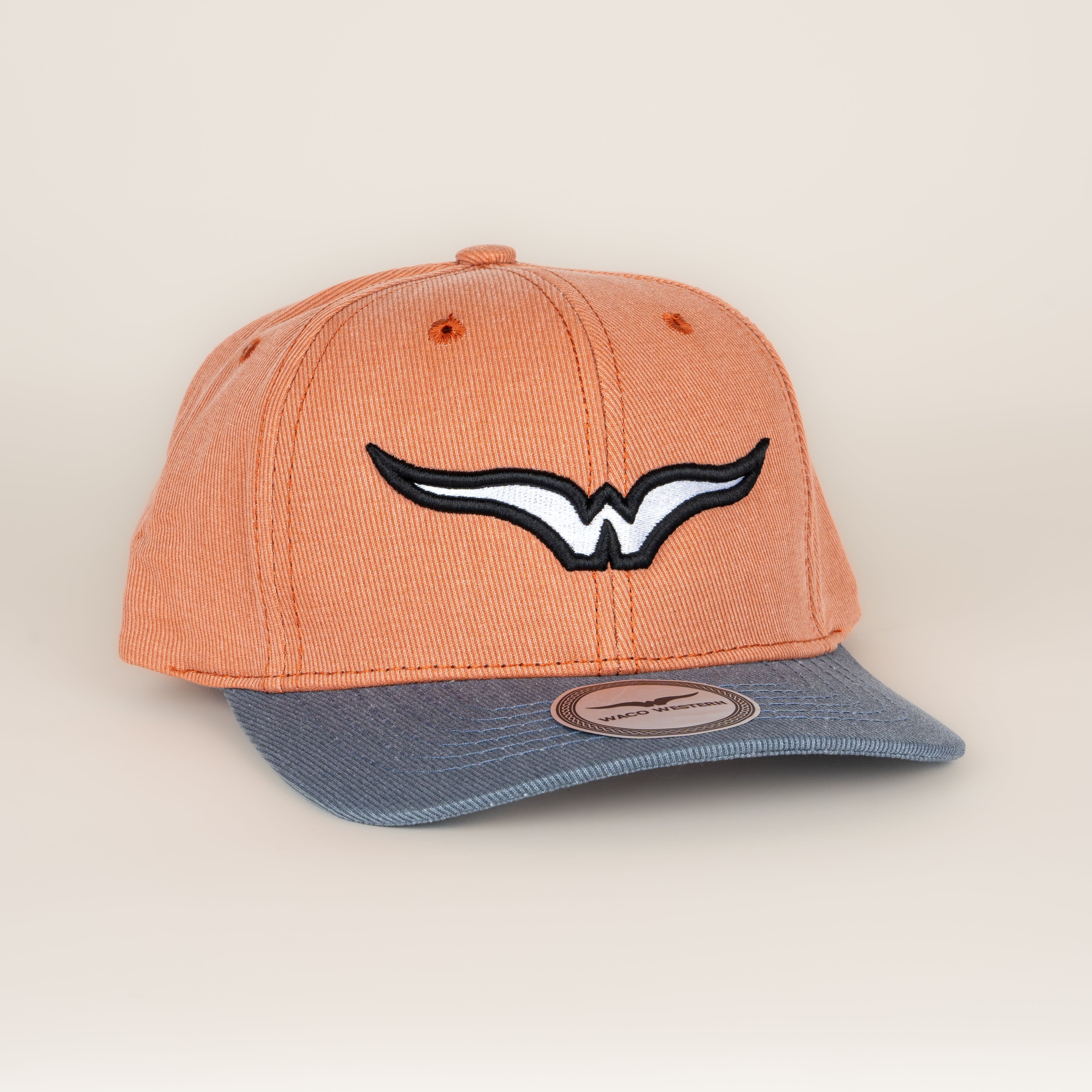 Gorra Waco Western Dallas Orange Navy