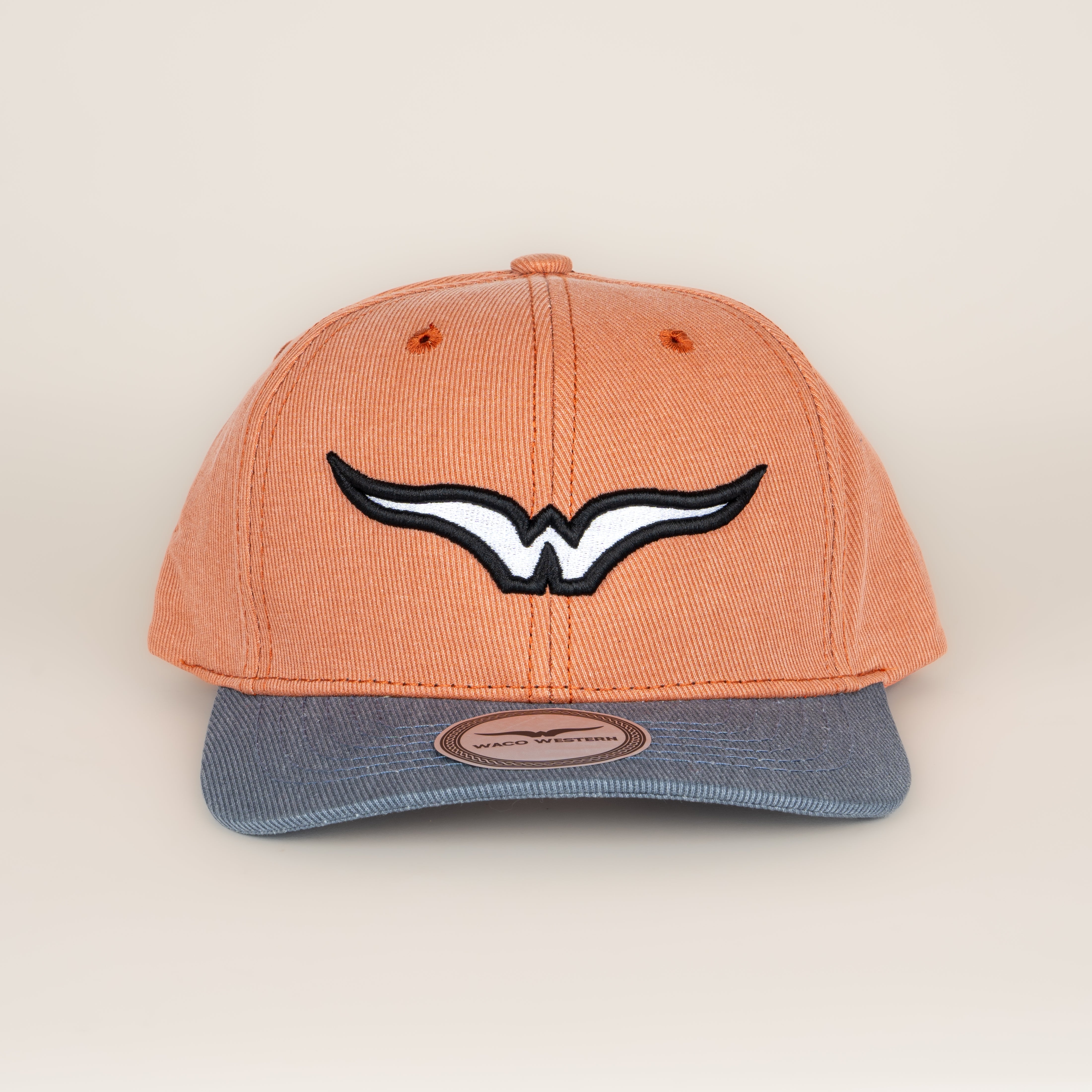 Gorra Waco Western Dallas Orange Navy