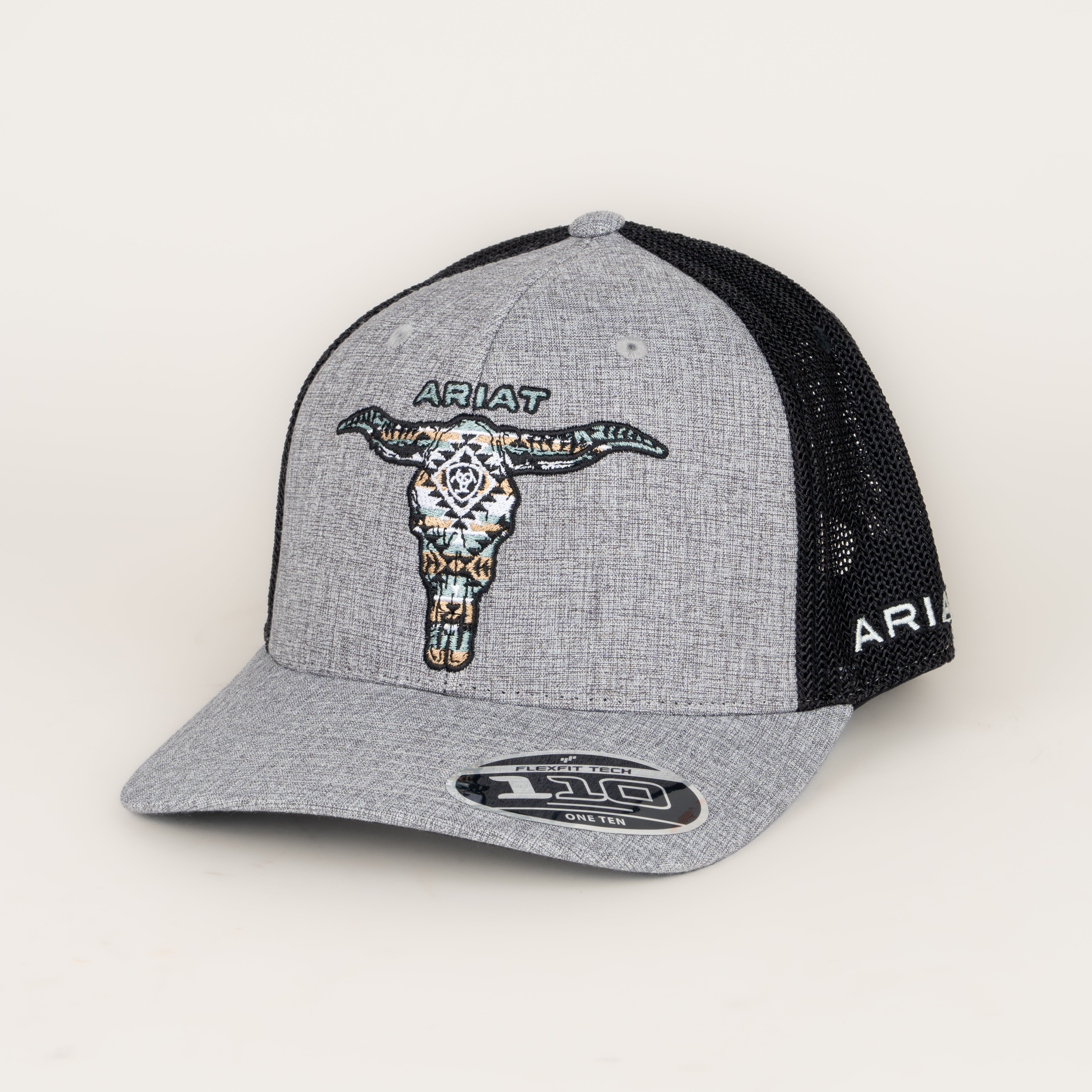 Gorra Ariat, Gris Cráneo