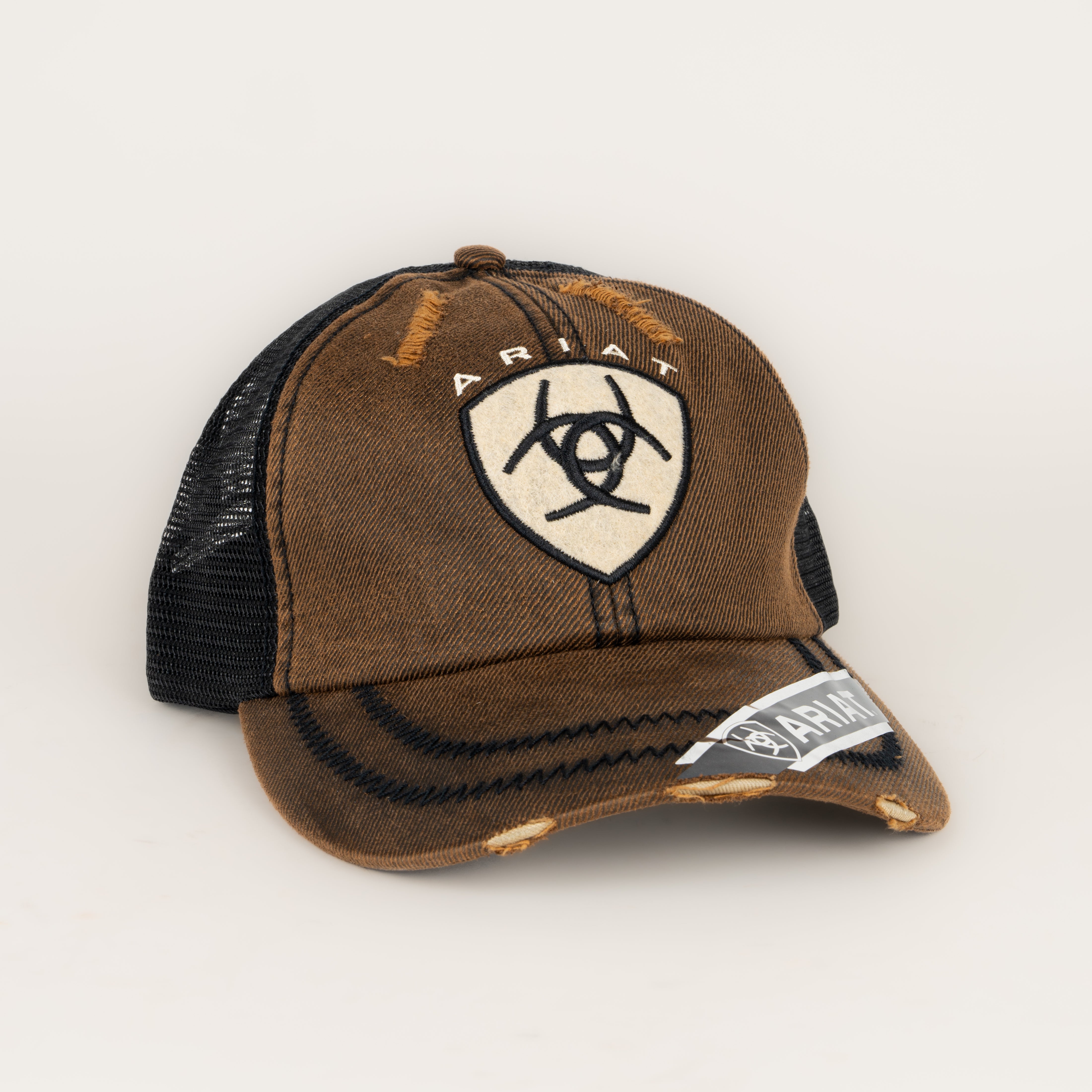 Gorra Ariat Café Negro