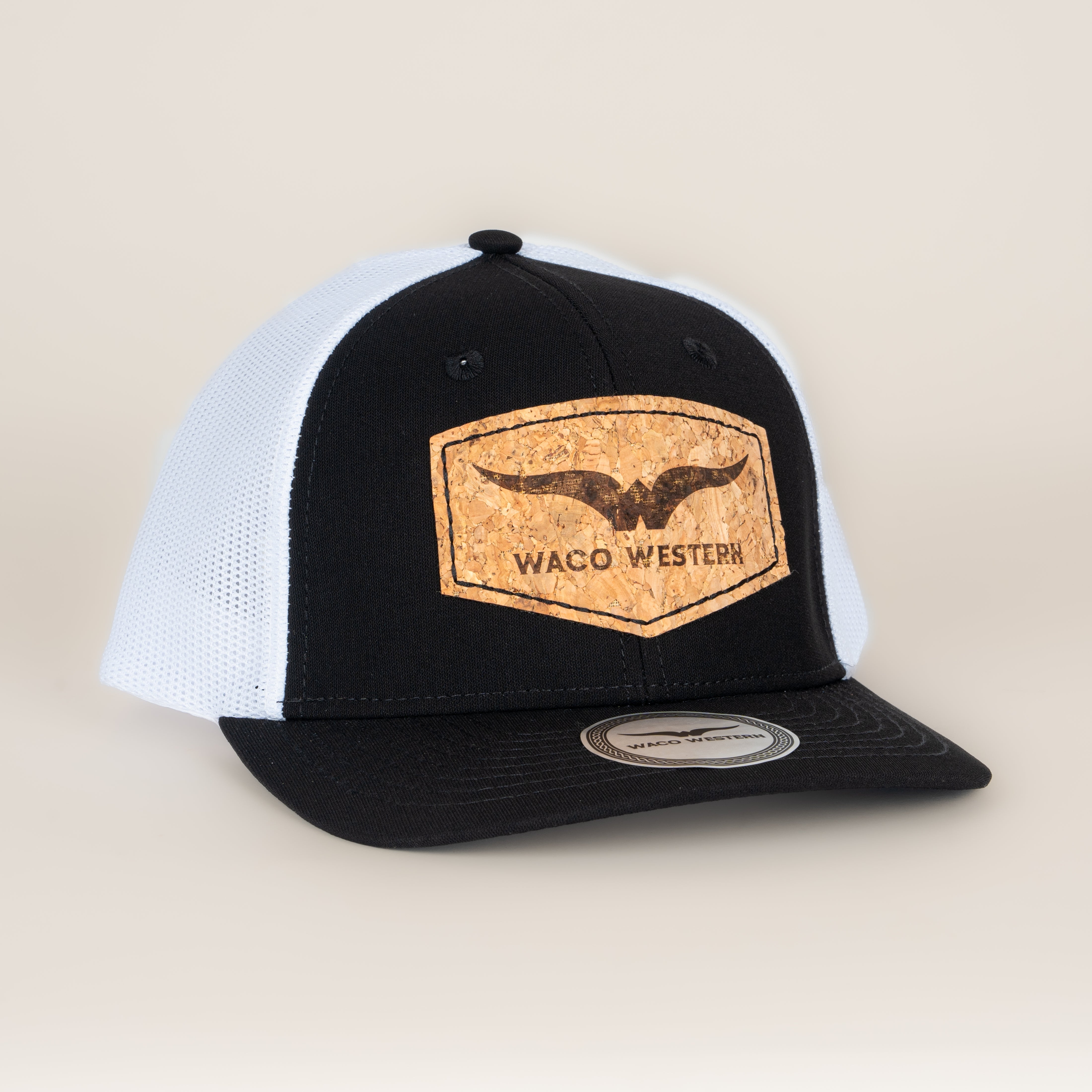 Gorra Waco Western McAllen Black White