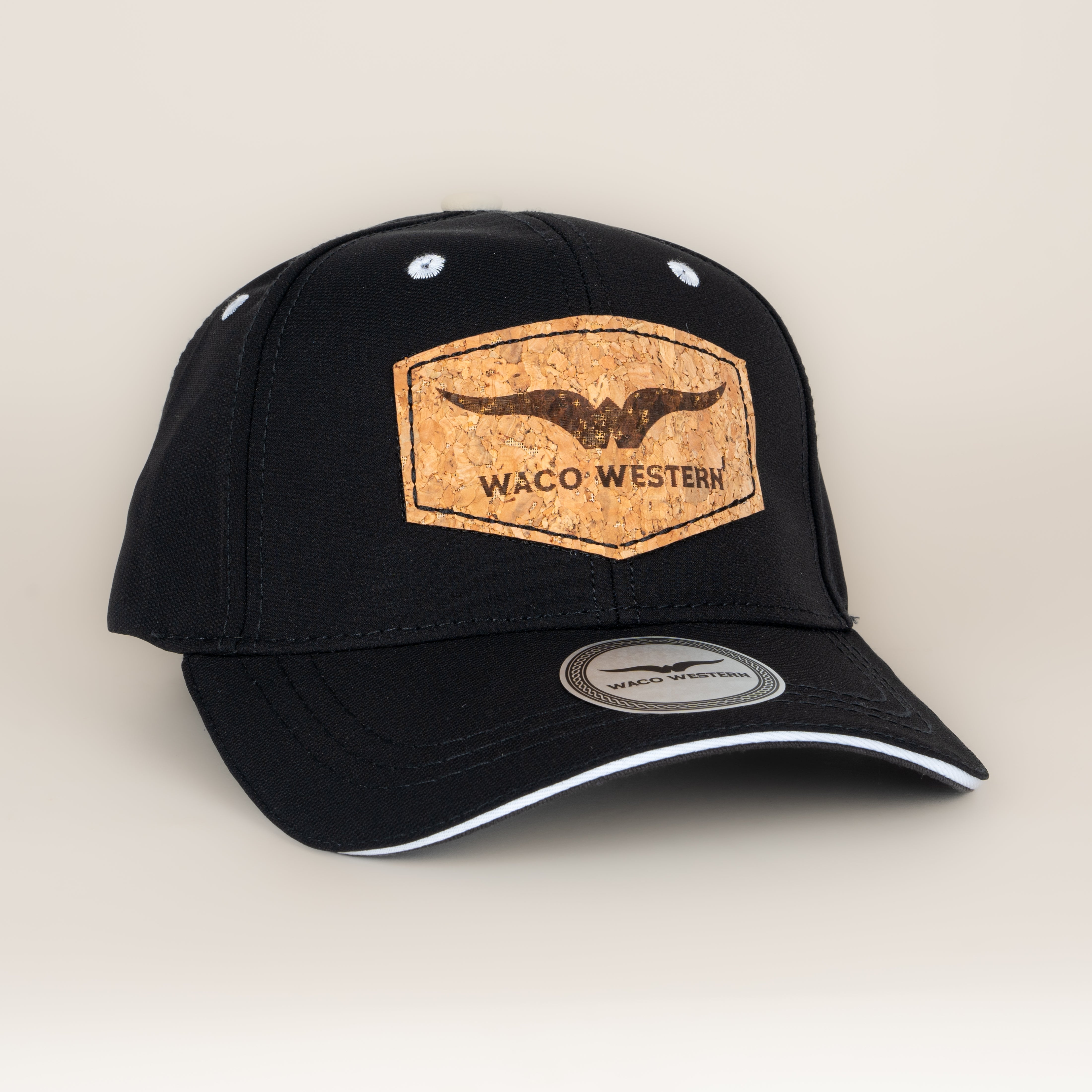 Gorra Waco Western McAllen Black White