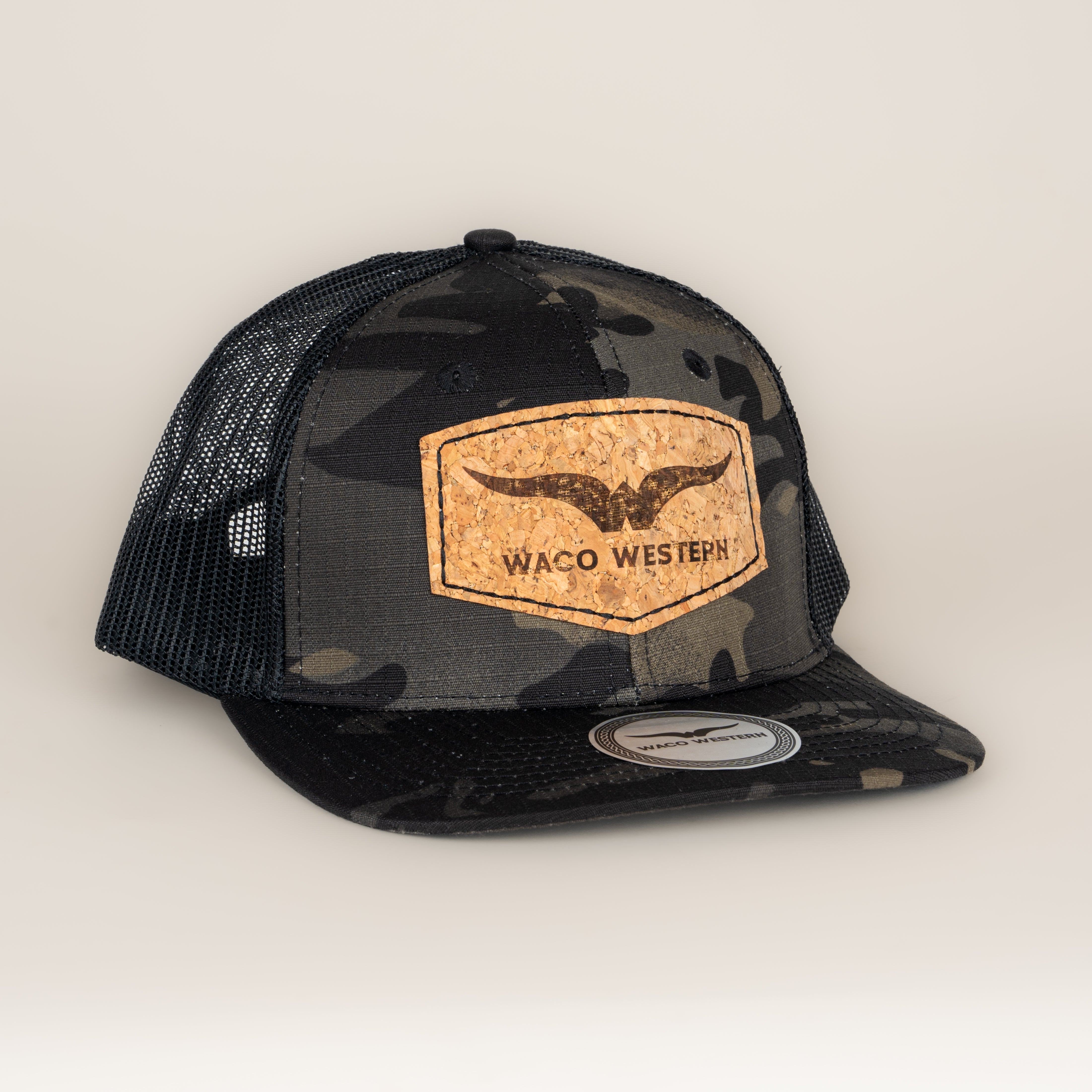 Gorra Waco Western McAllen Black Camo