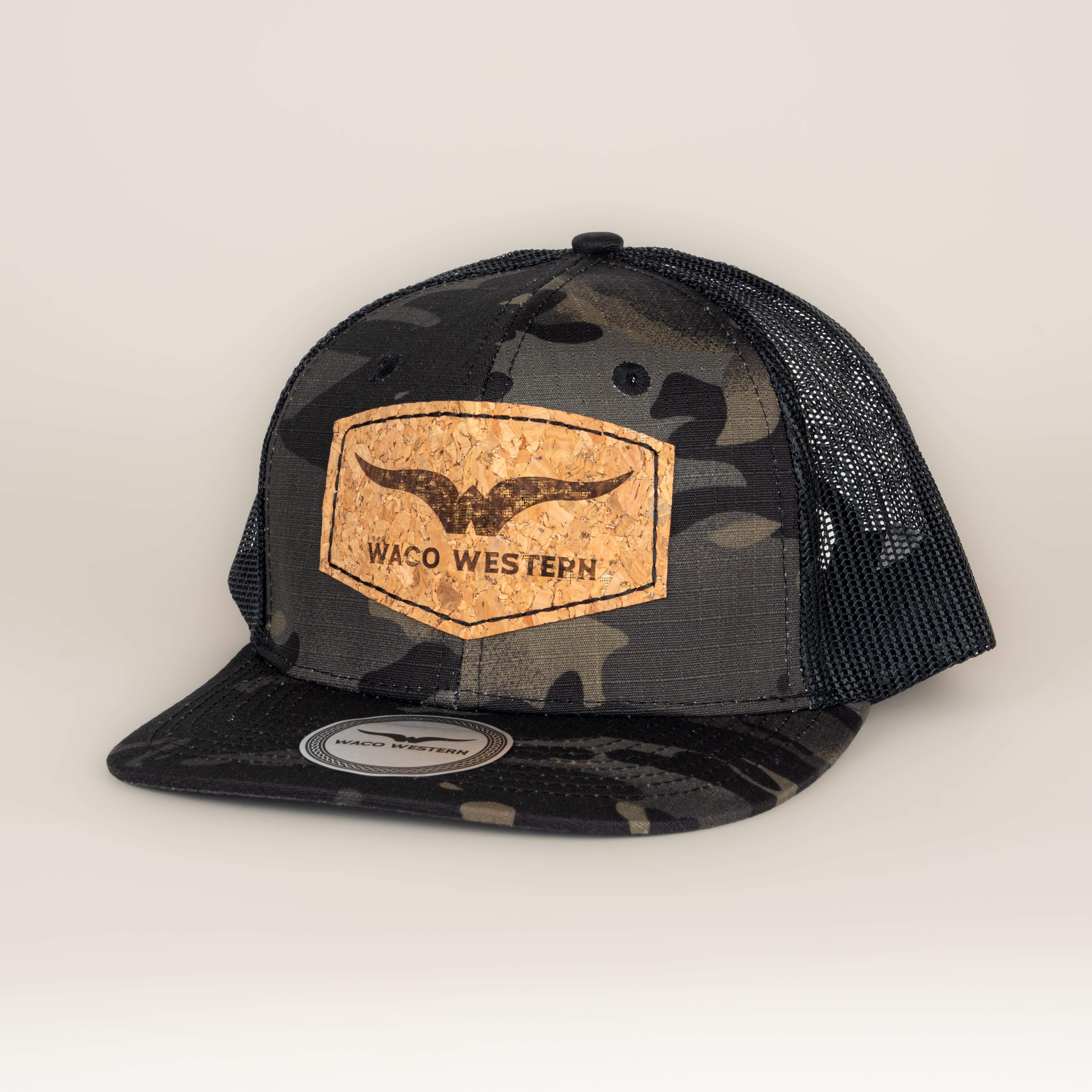 Gorra Waco Western McAllen Black Camo