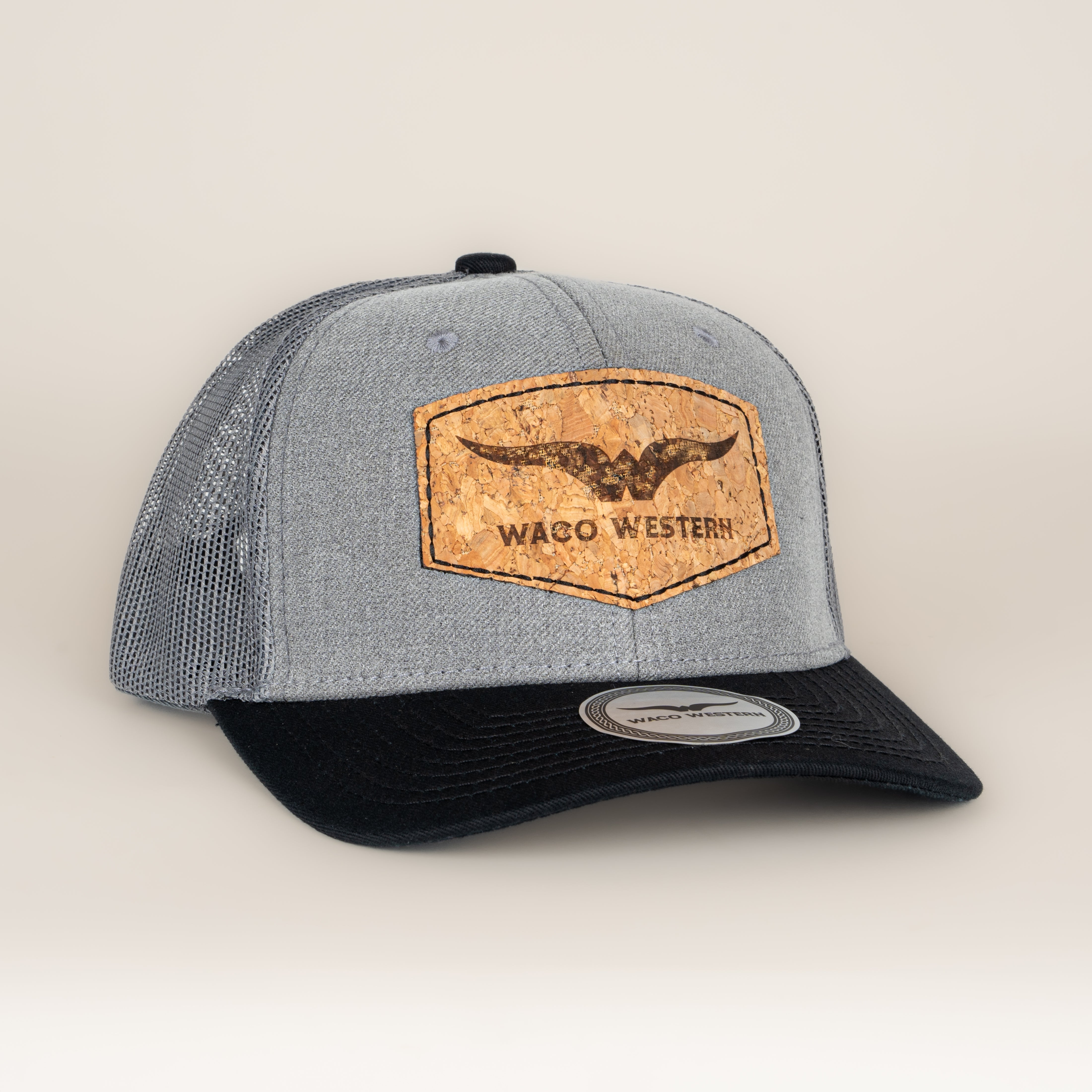 Gorra Waco Western McAllen Grey Black