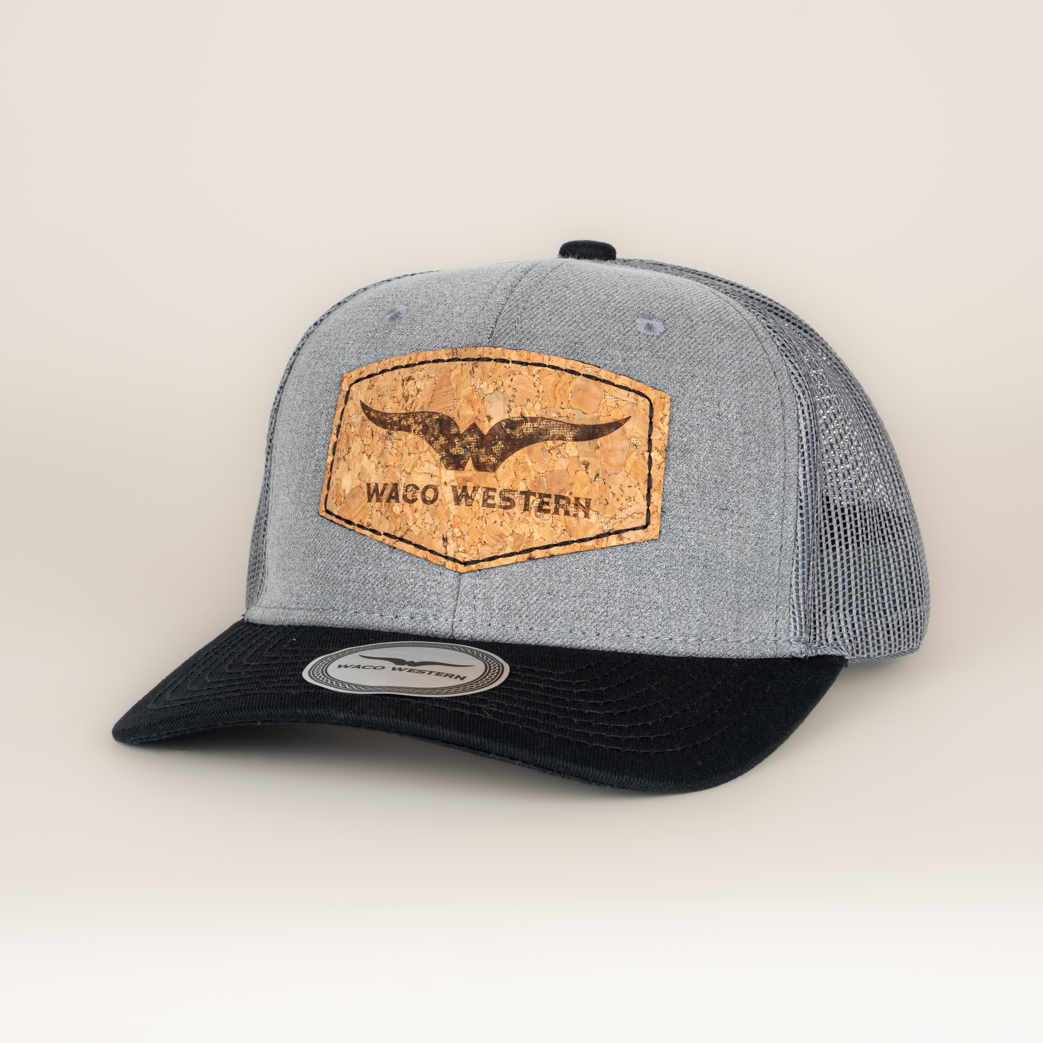 Gorra Waco Western McAllen Grey Black