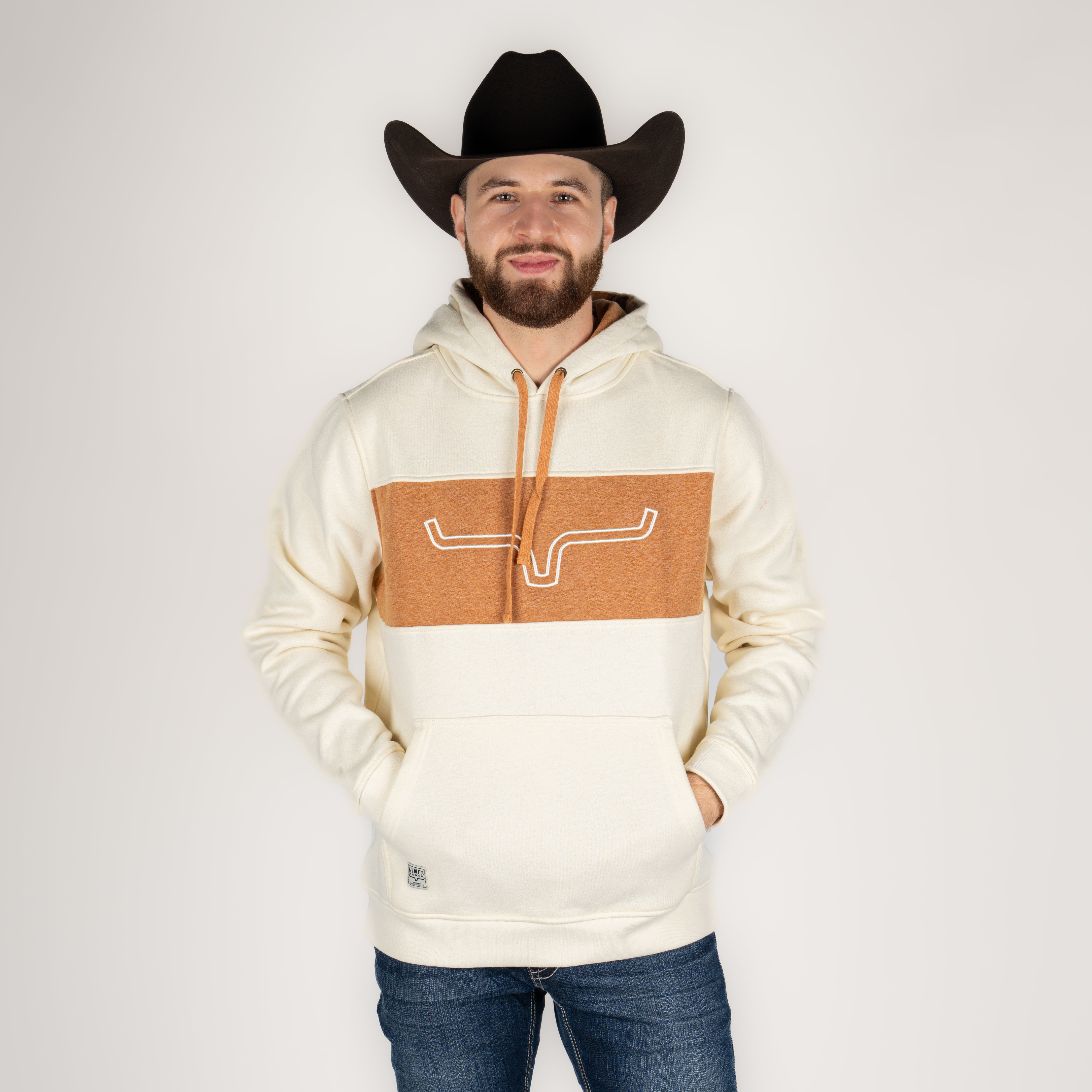 Sudadera Kimes Ranch Ripon Natural Caballero