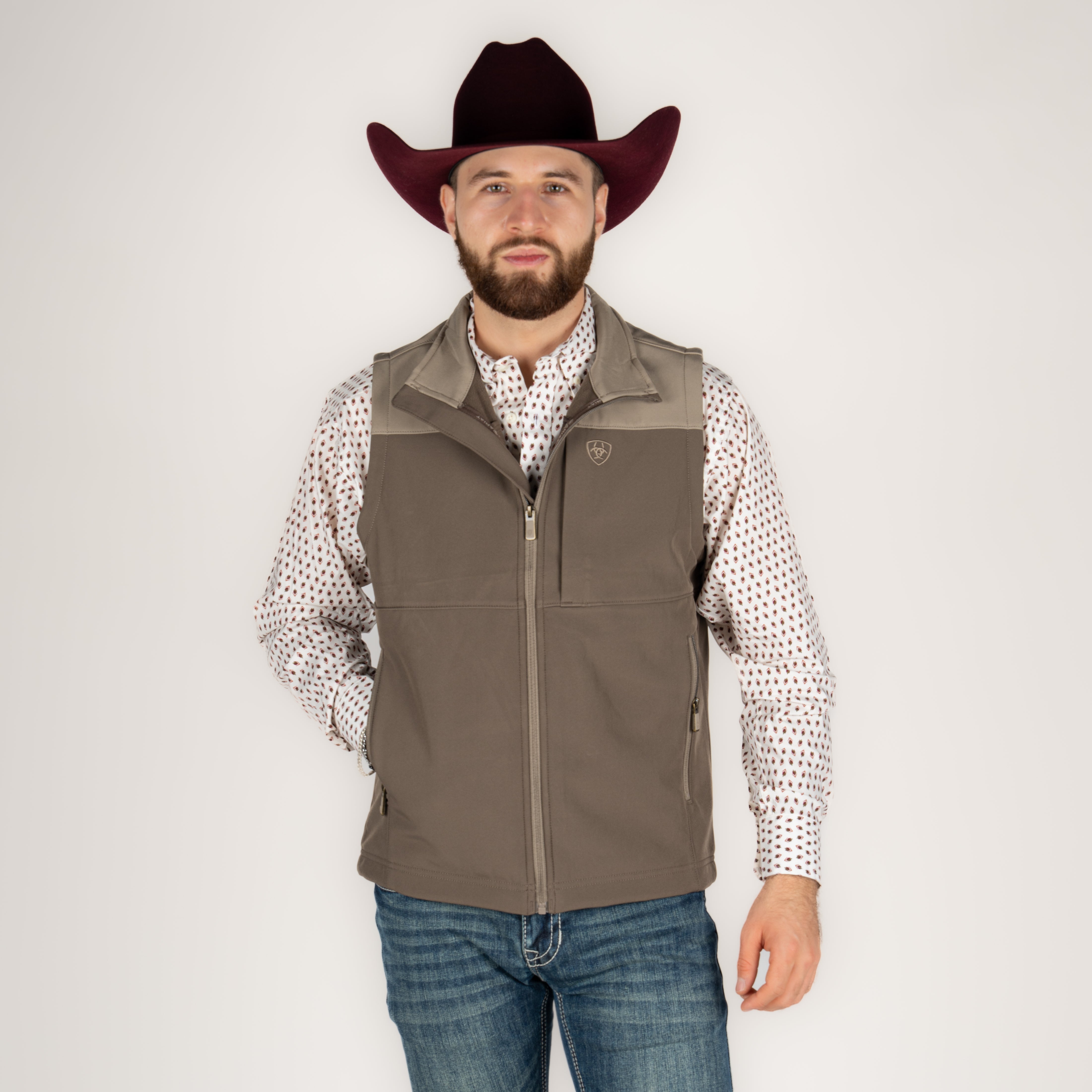 Chaleco Ariat Wyatt Softshell Caballero