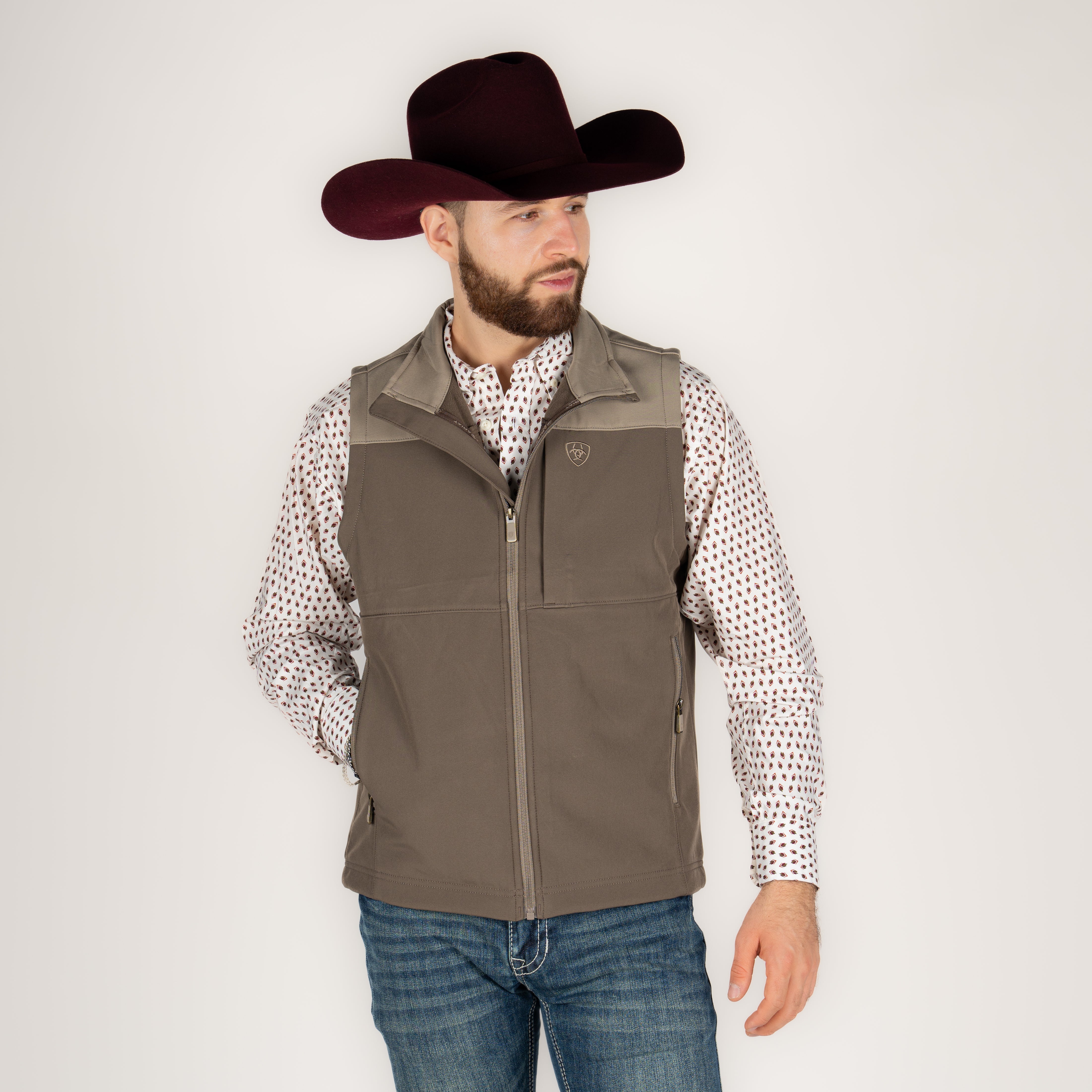 Chaleco Ariat Wyatt Softshell Caballero