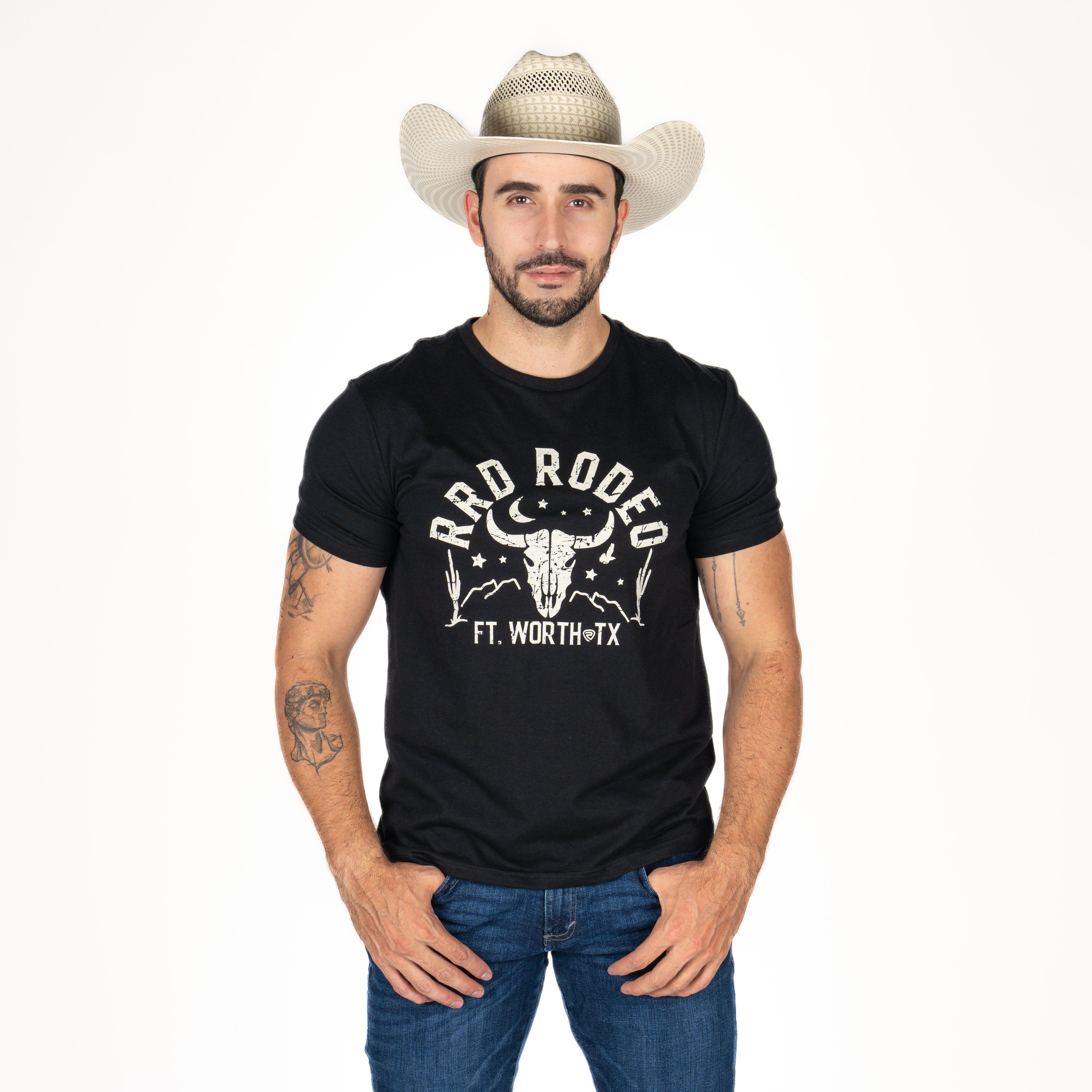 Playera Rock & Roll Only Graphic Tee Black Caballero