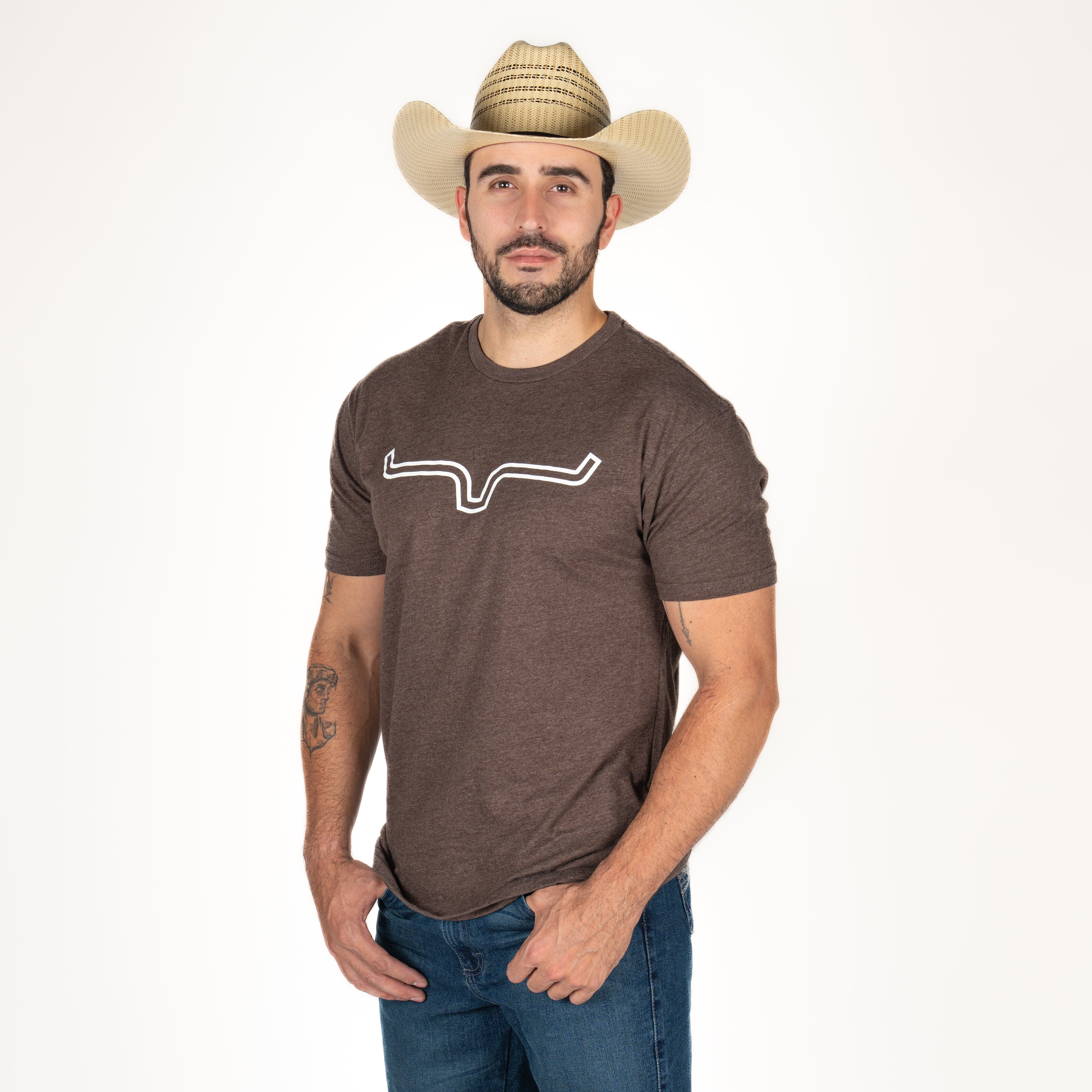 Playera Kimes Ranch Outlier Espresso Caballero