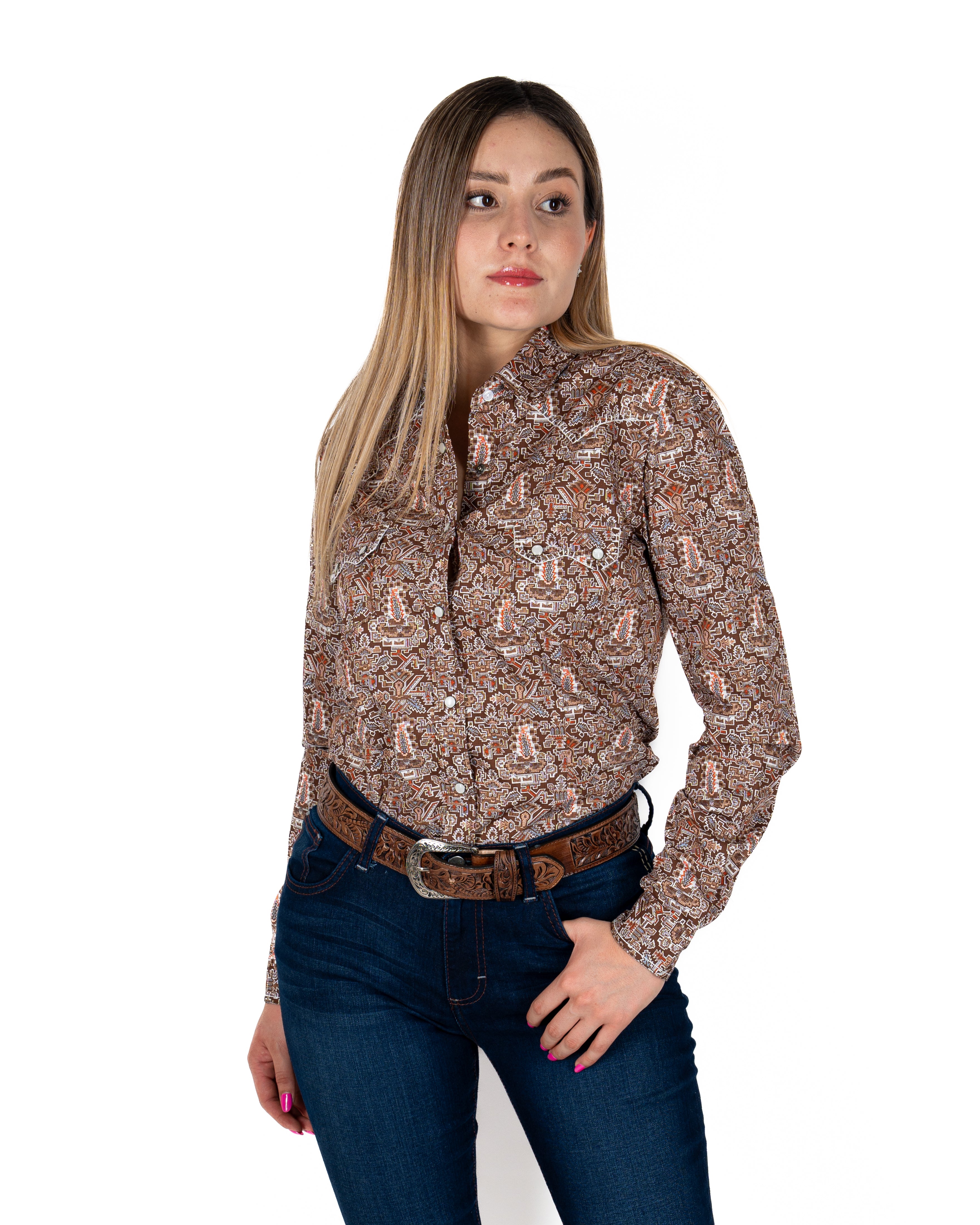 Camisas para best sale vaqueros mujer