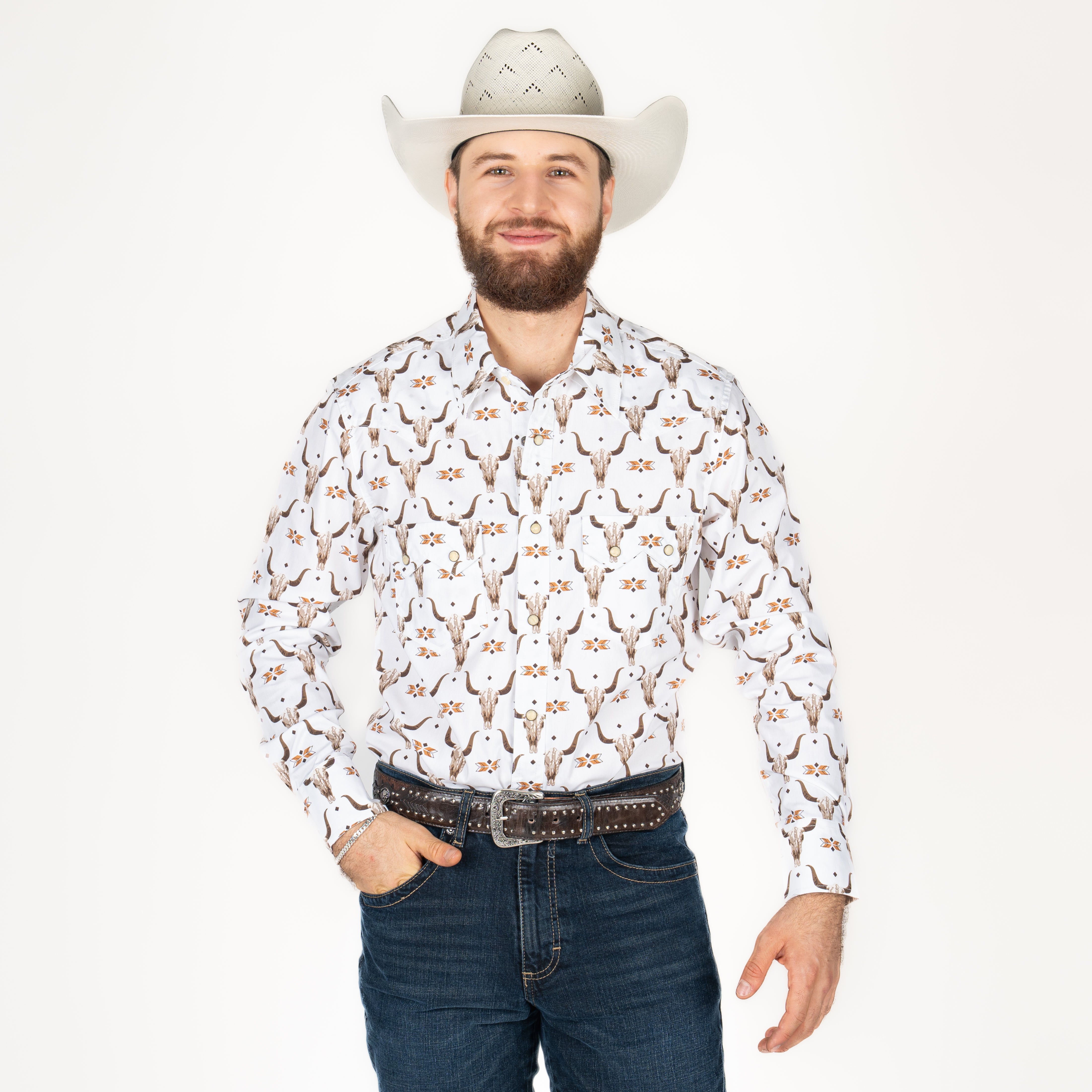 Camisas tejanas fashion hombre