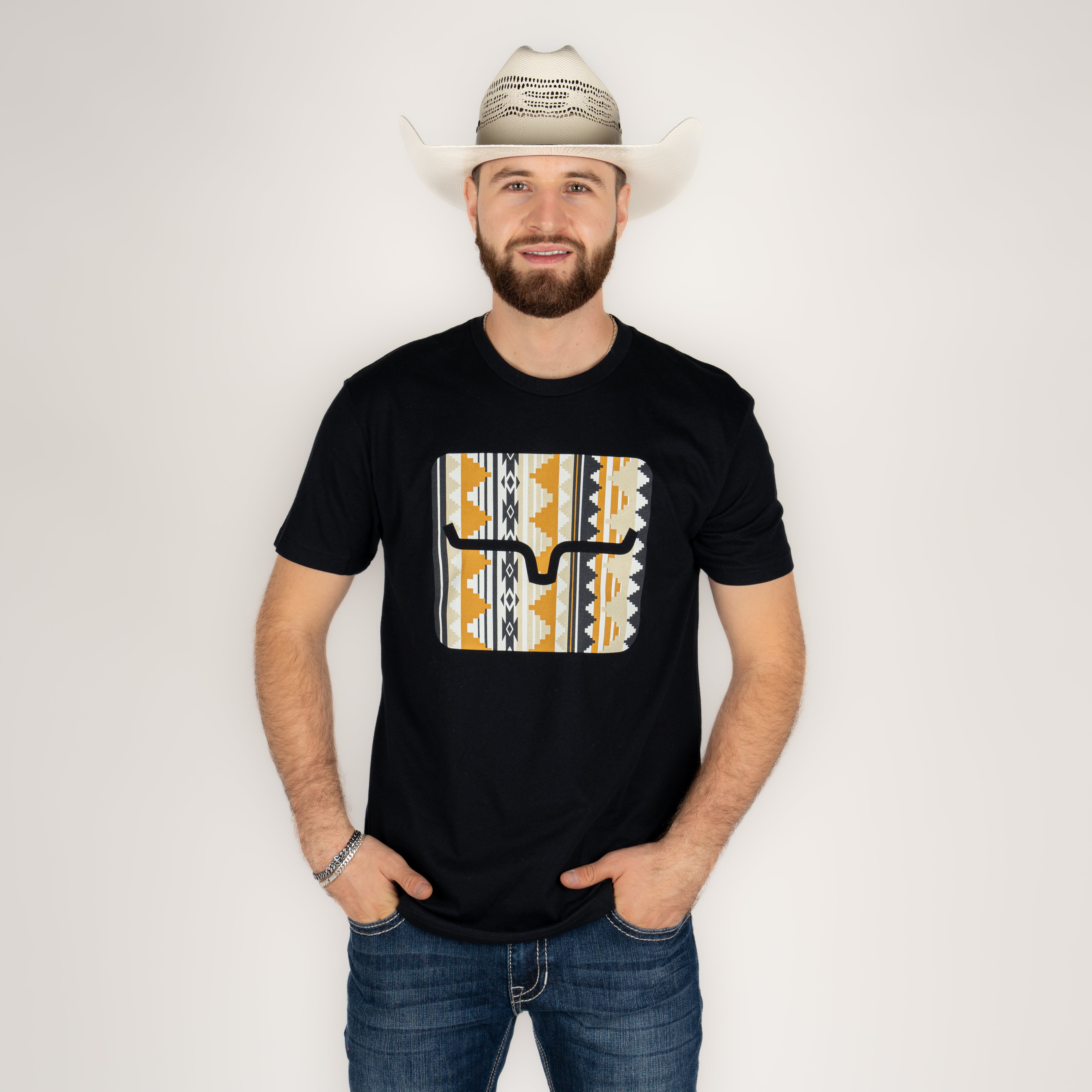 Playera Kimes Ranch Sirocco Black Caballero