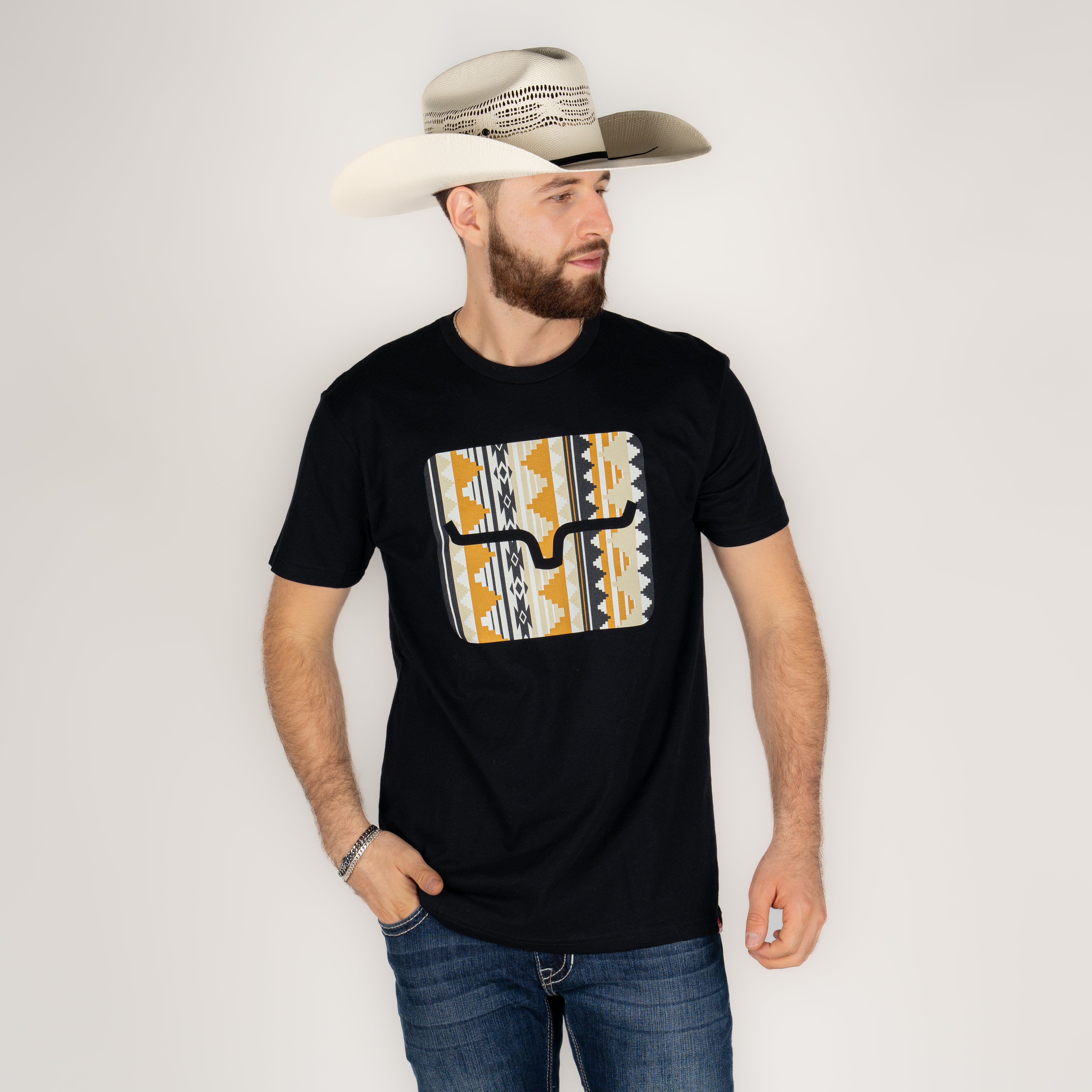 Playera Kimes Ranch Sirocco Black Caballero