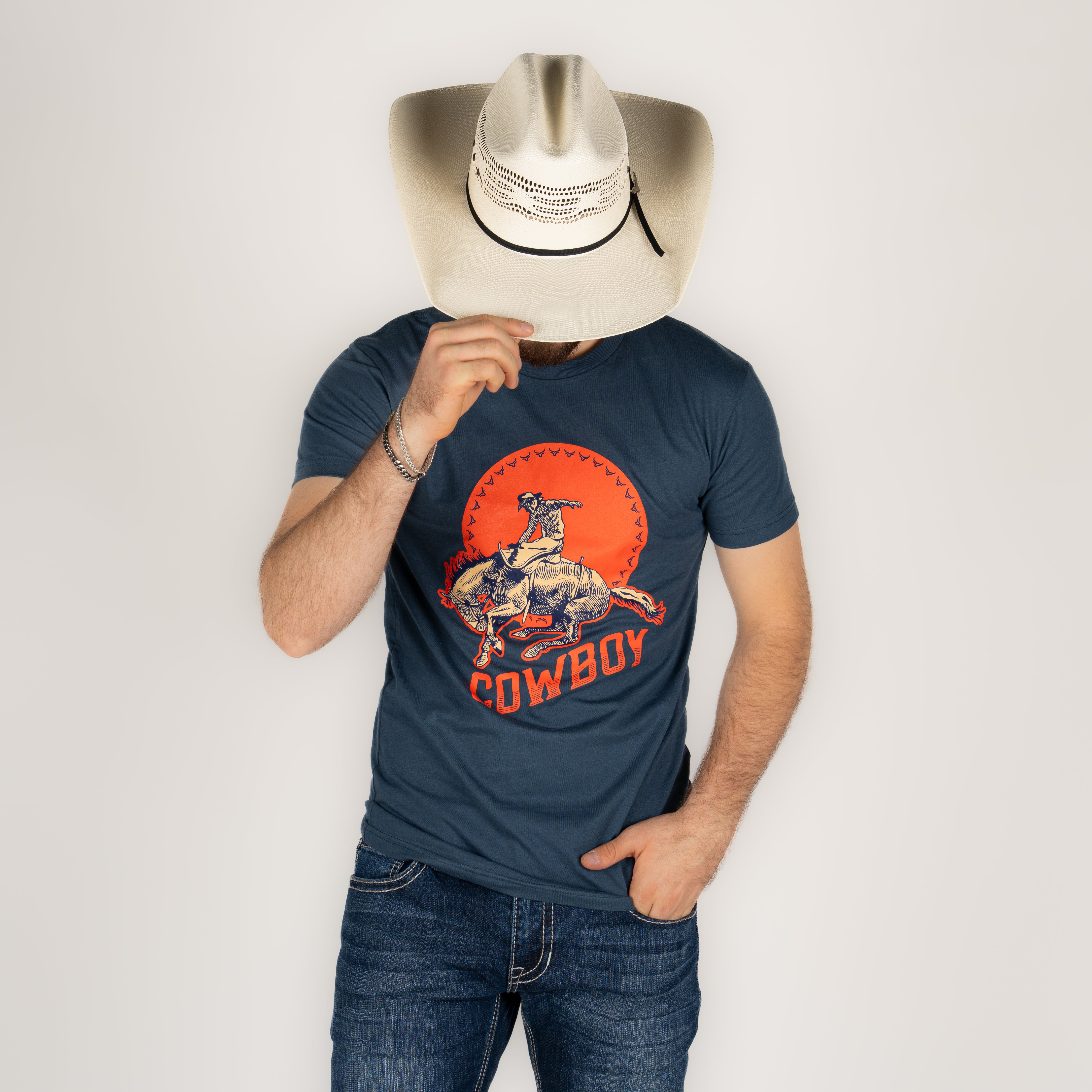 Playera Ranch & Corral Cowboy Caballero