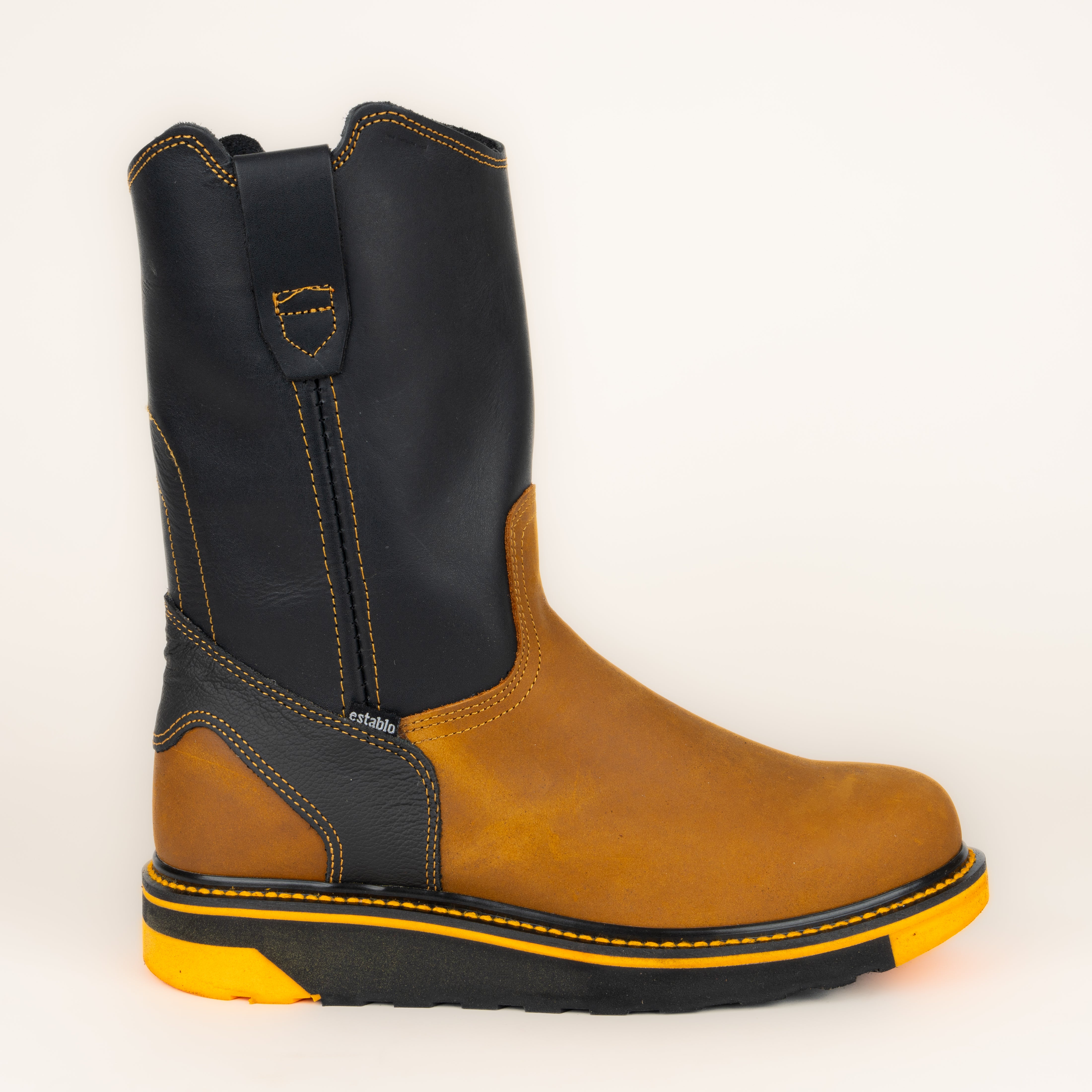 Bota Establo 537 Mango Negro Caballero