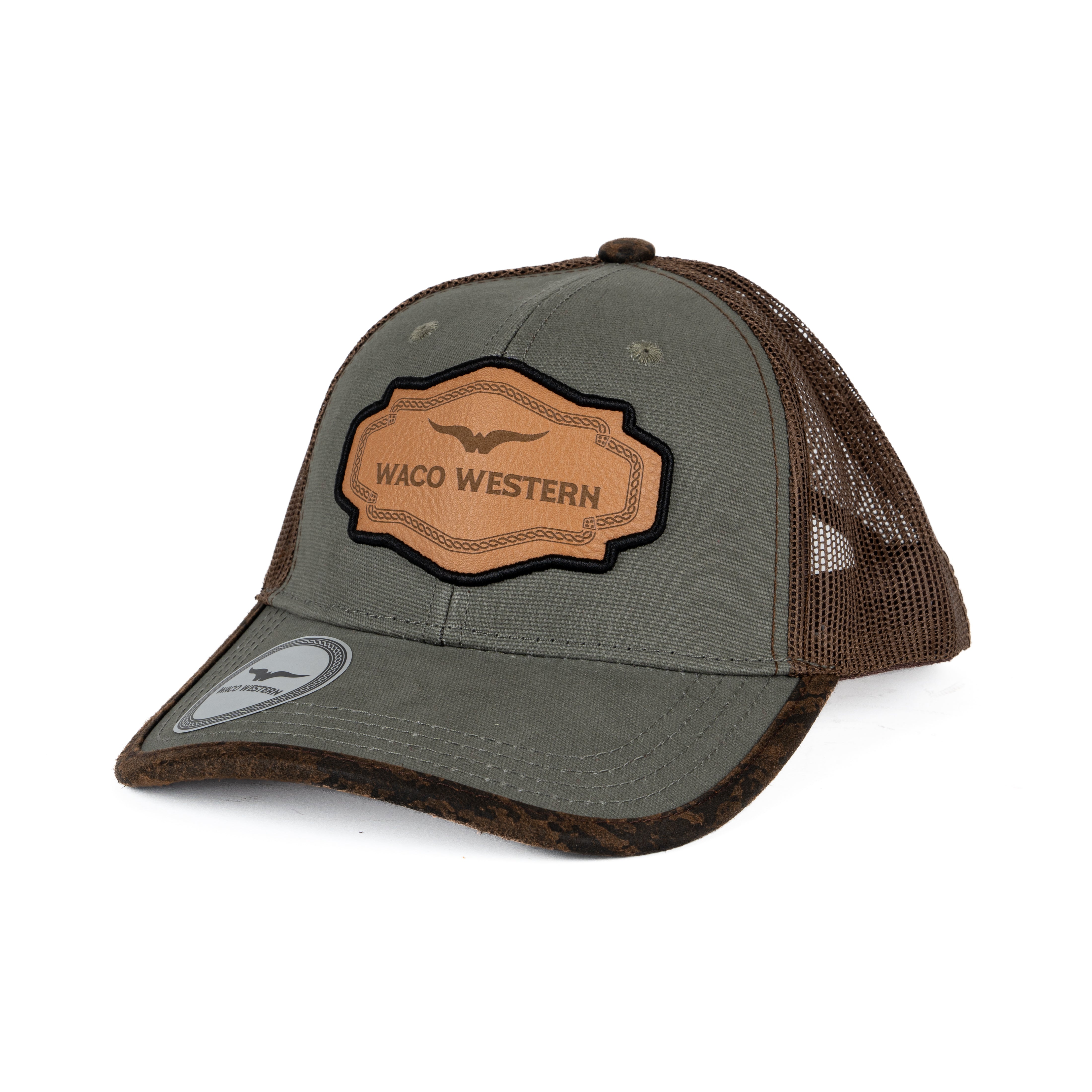 Gorra Waco Western Fort Worth Gris Café