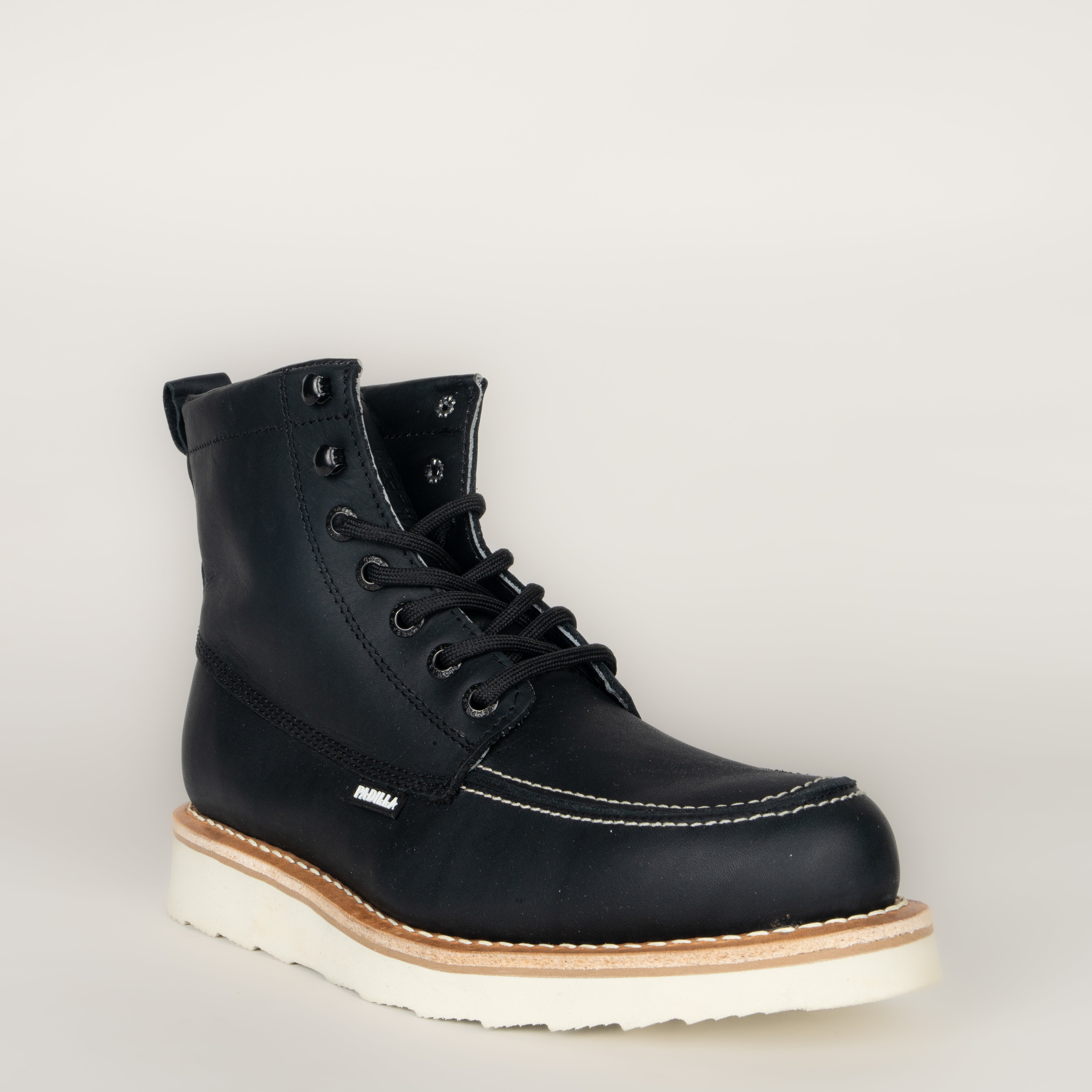 Bota Padilla 243 Grasso Negro Casco Termoplástico Caballero