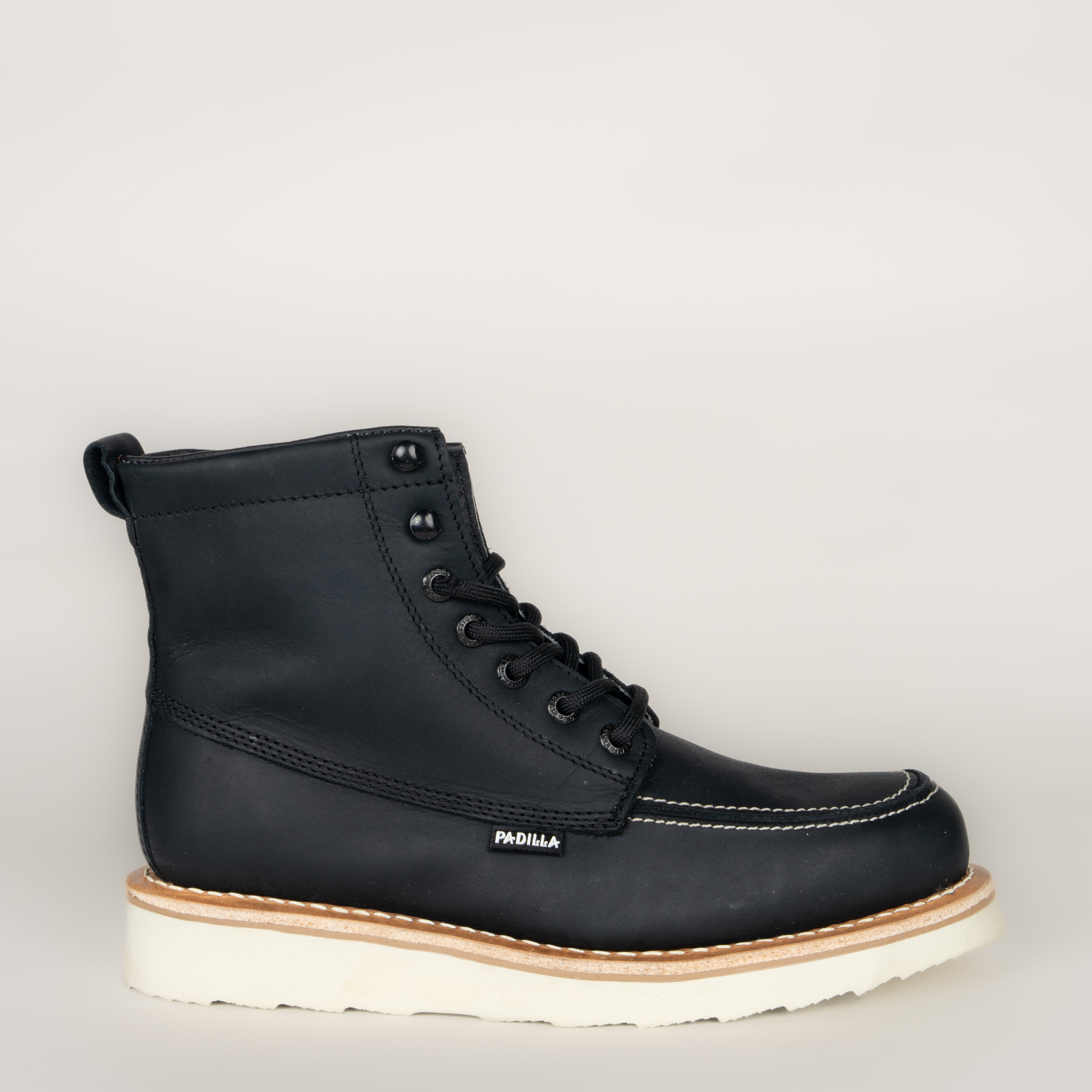 Bota Padilla 243 Grasso Negro Casco Termoplástico Caballero