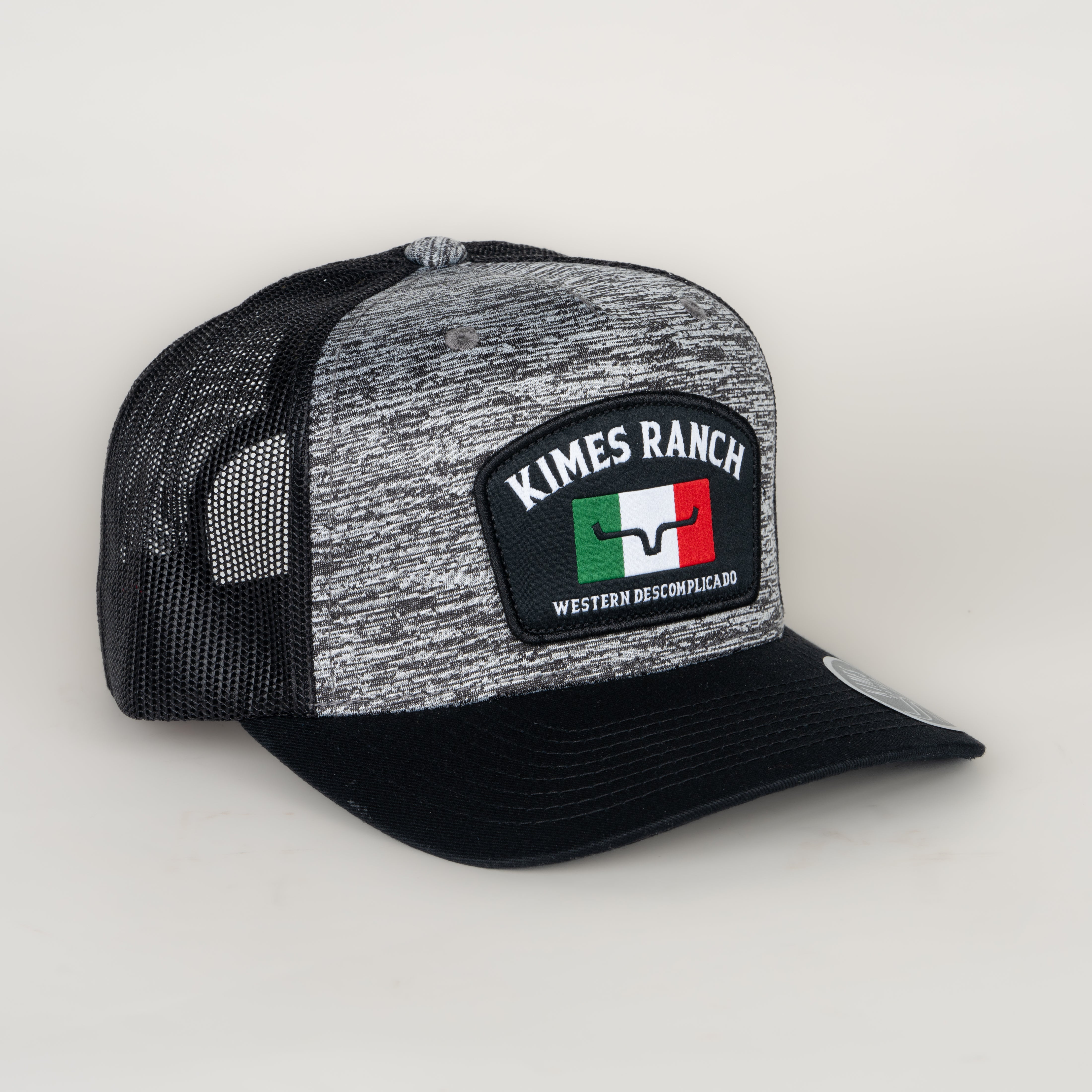 Gorra Kimes Ranch Bandera Trucker Heather Grey