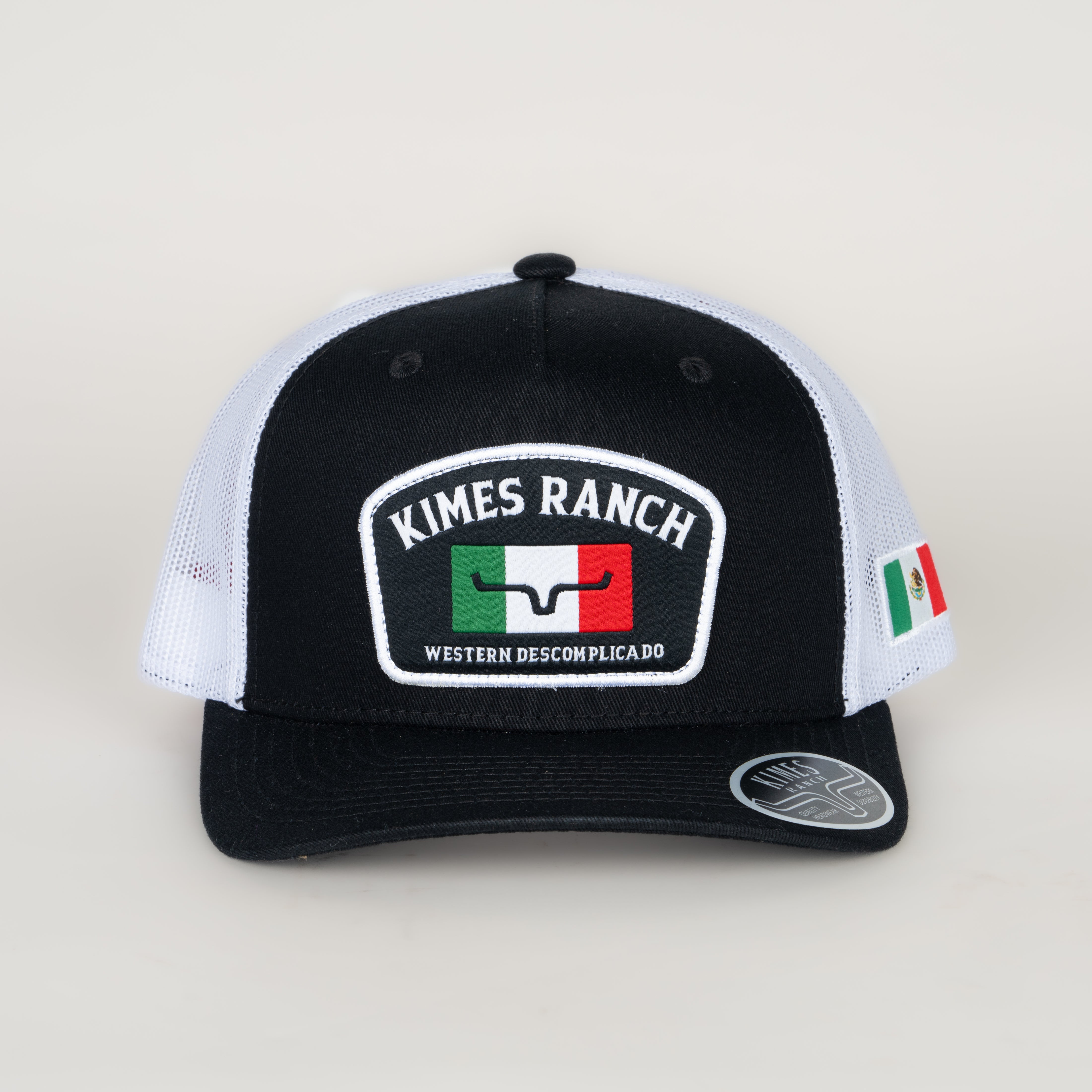 Gorra Kimes Ranch Bandera Trucker Black