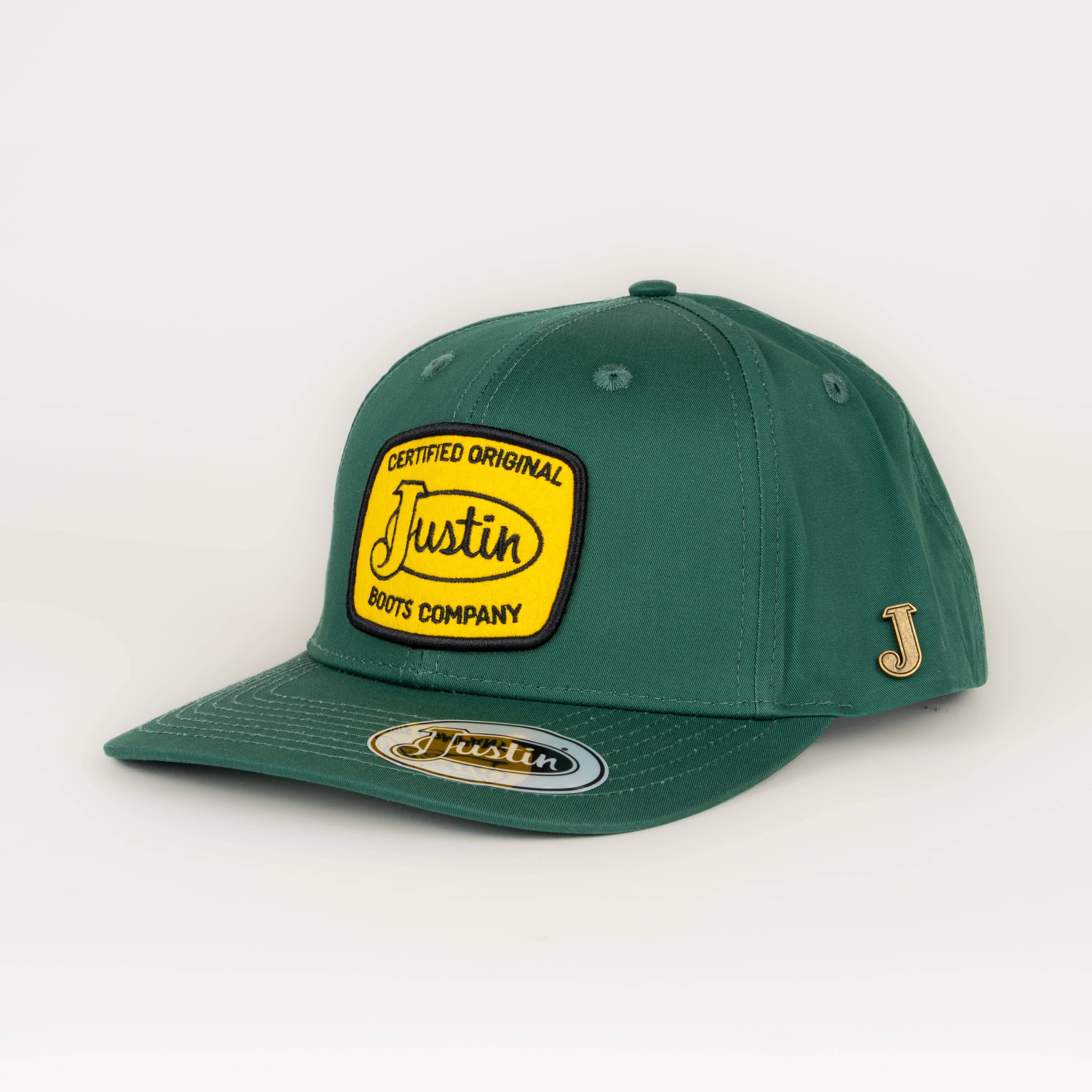 Gorra Justin Verde Amarillo