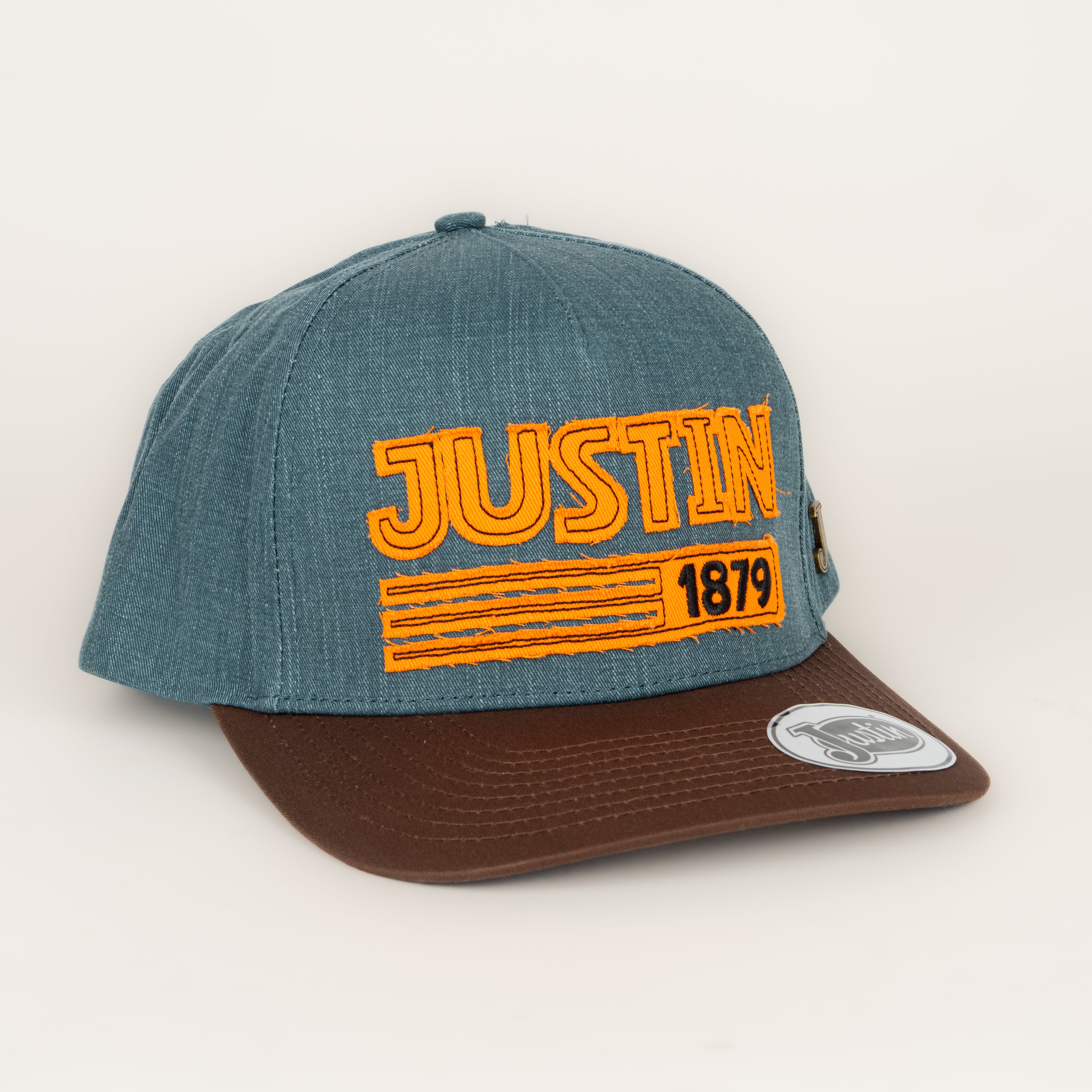 Gorra Justin Café Mezclilla