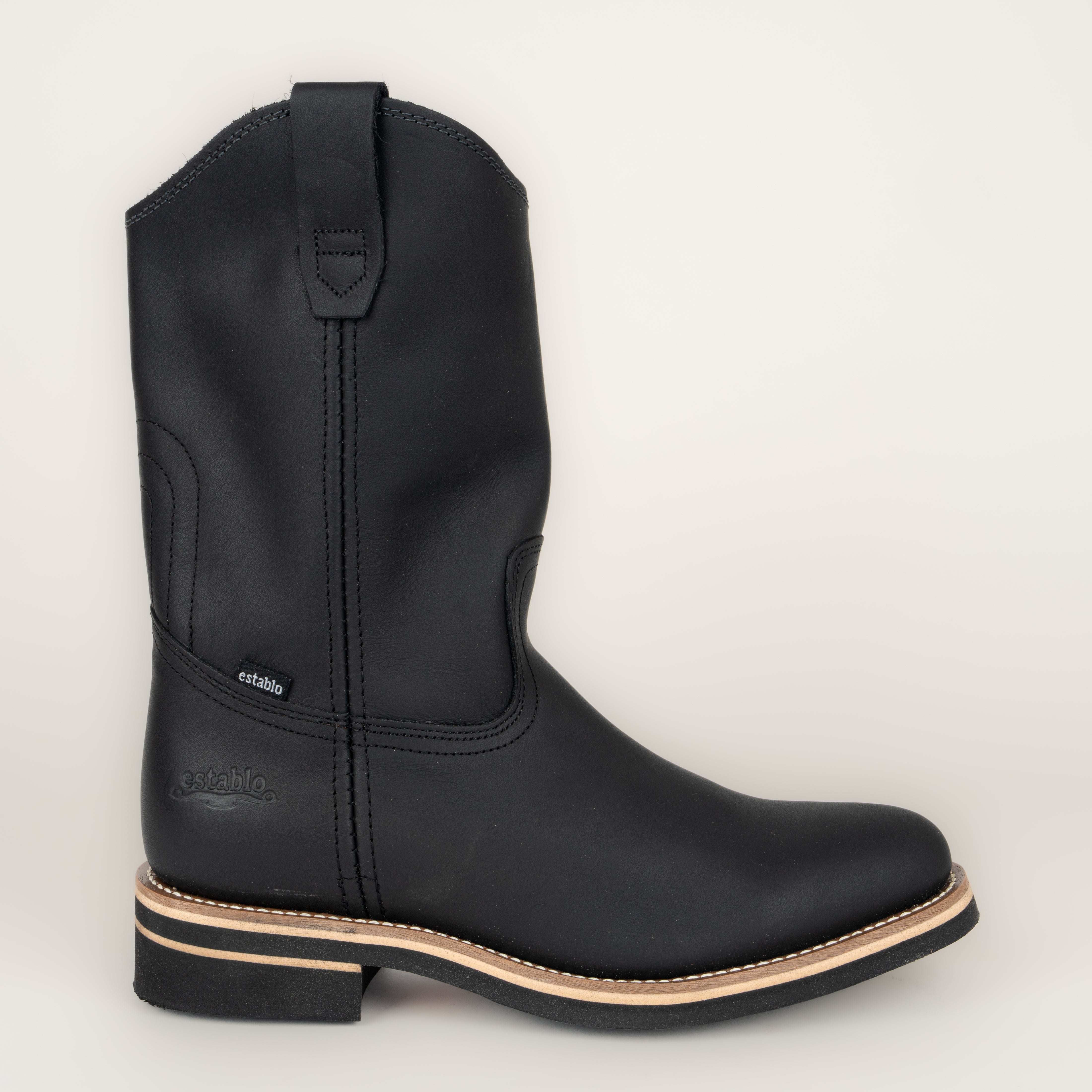 Bota Establo 592 Negro Caballero