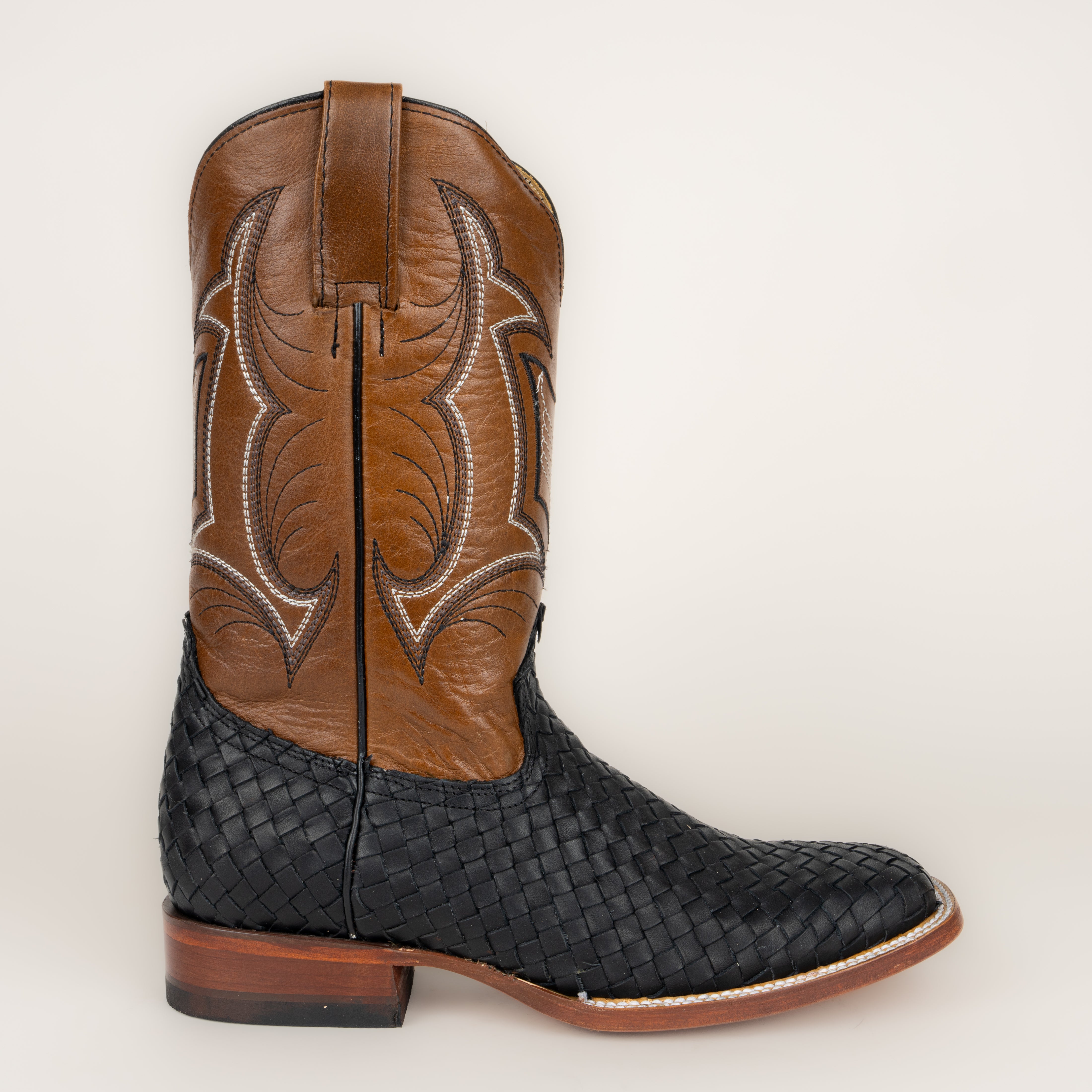 Bota Coyote Ranch Aldama Tejido Negro Caballero