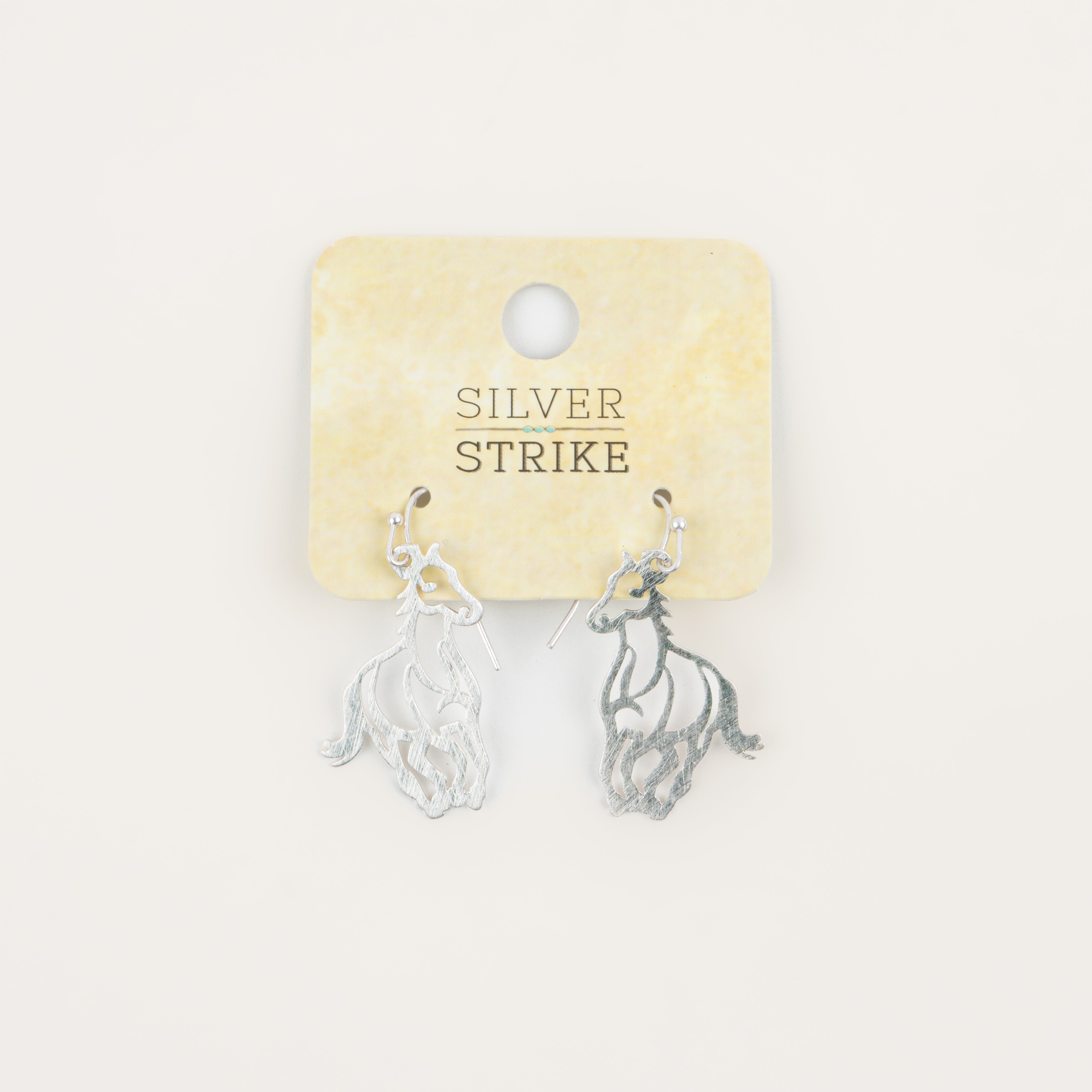 Aretes Silver Strike Caballo