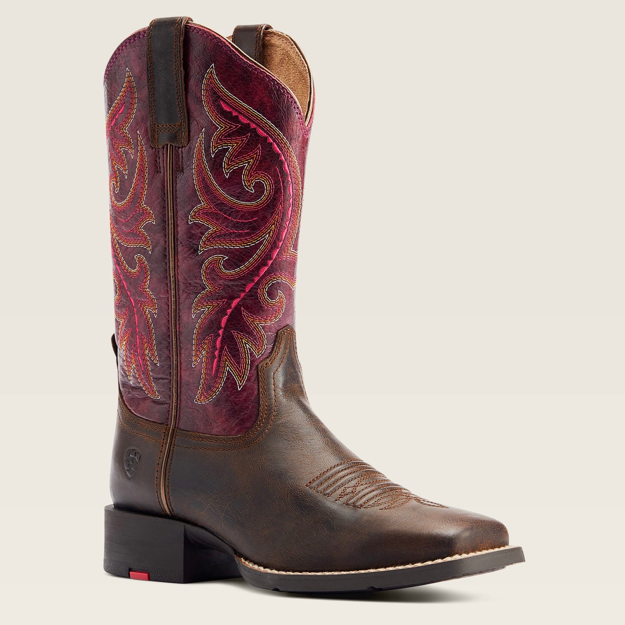 Bota Ariat Round Up Back Zip Western Dama