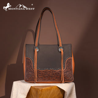 Bolso Montana West Tooled Collection Concealed