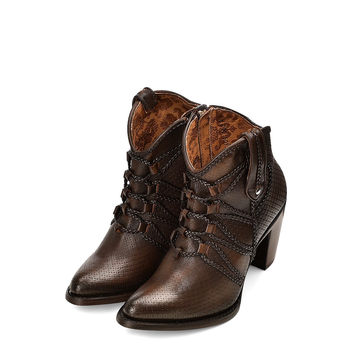 Botines piel marron mujer new arrivals