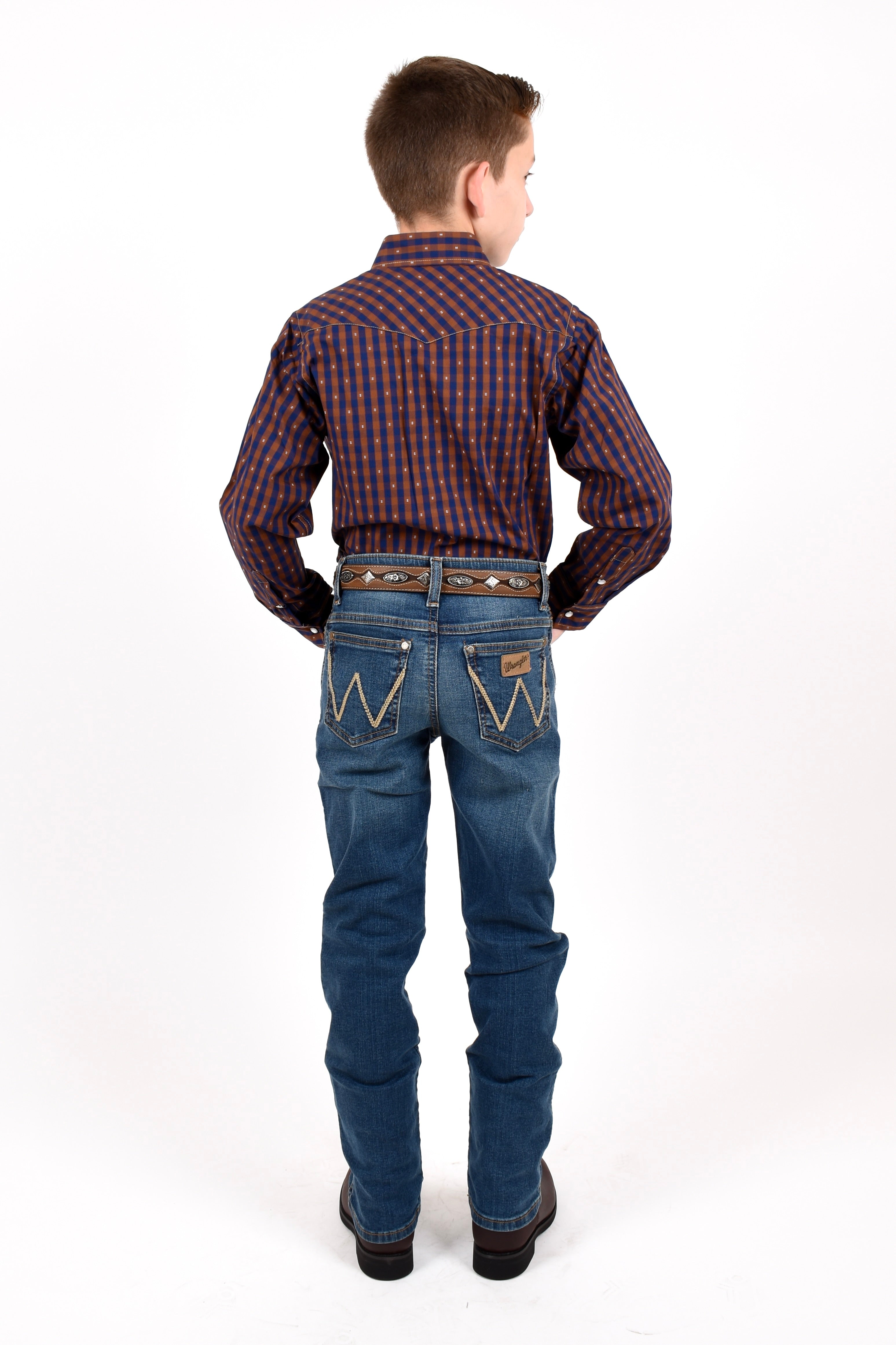 Pantalon wrangler online niño