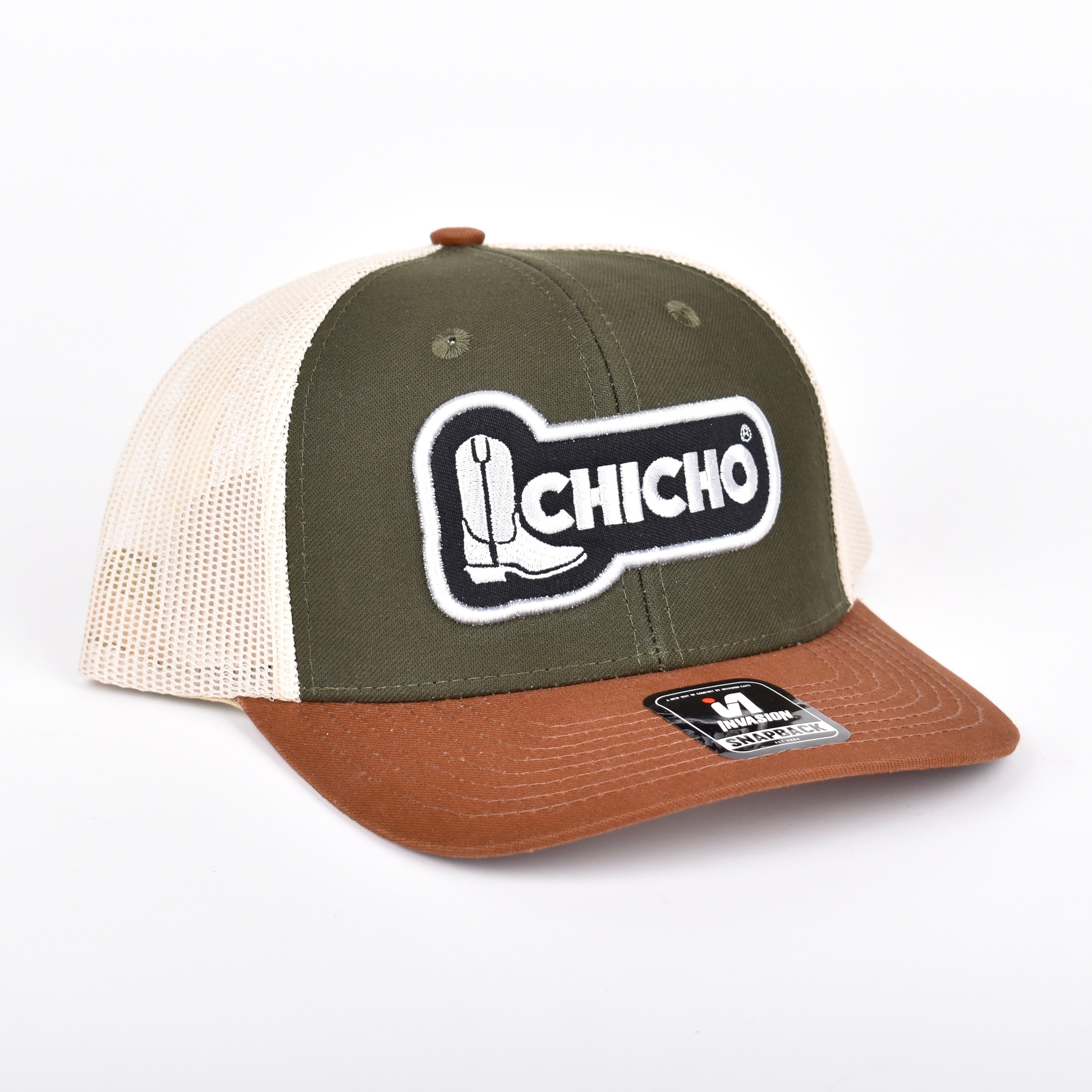 GORRA CHICHO VERDE /CAFE