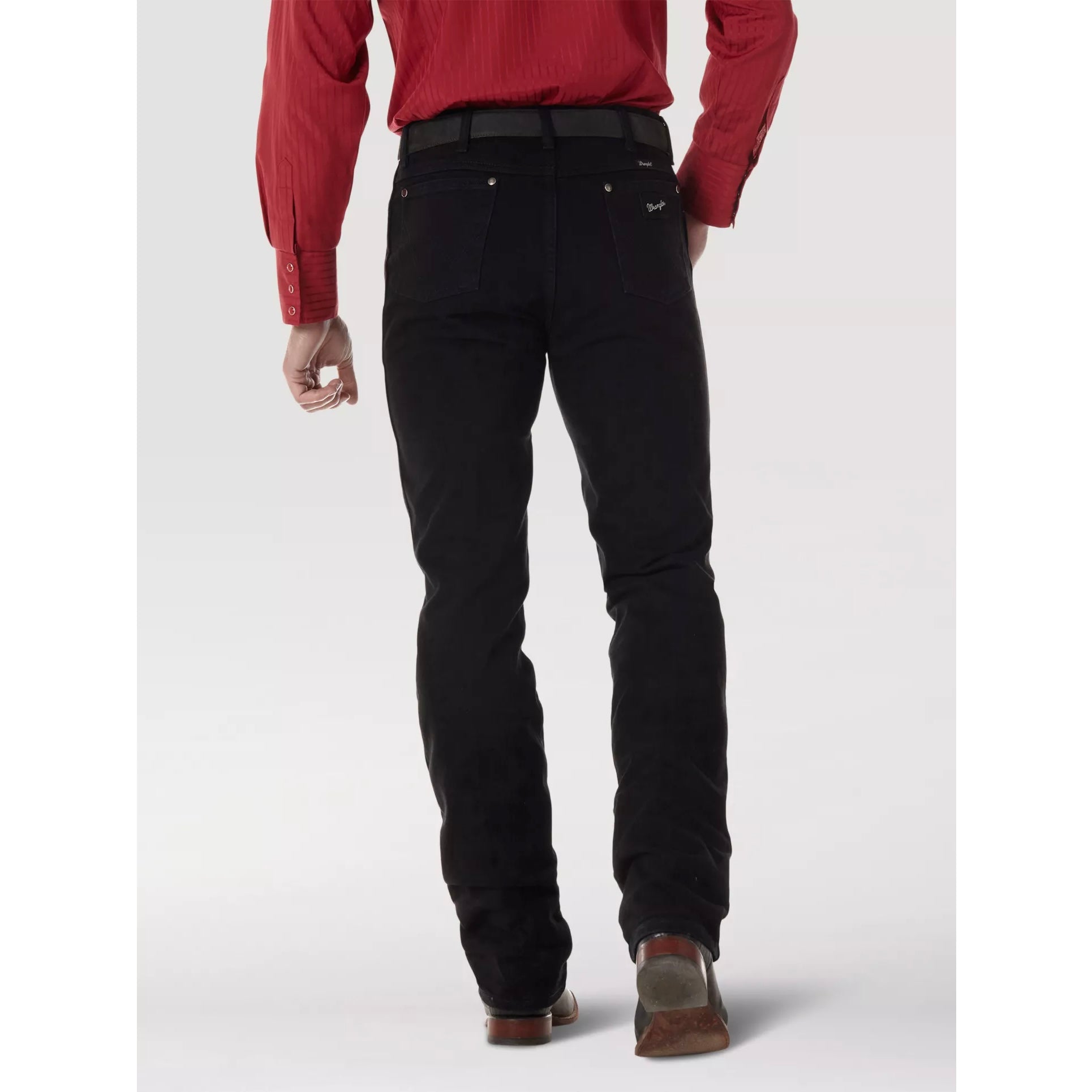 Pantalon wrangler online negro