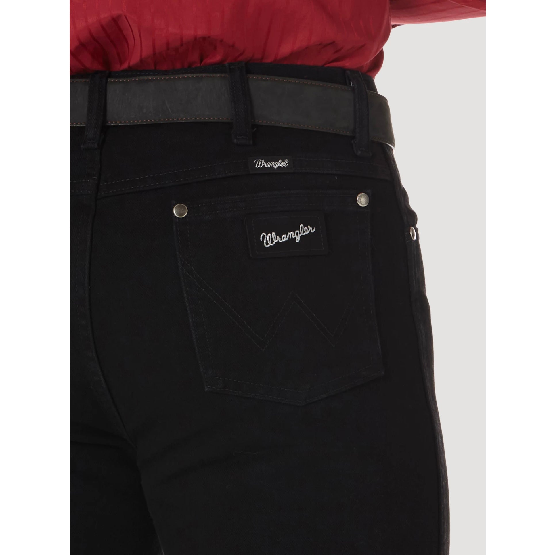 Jeans Wrangler Corte Vaquero Slim Silver Edition Negro Caballero